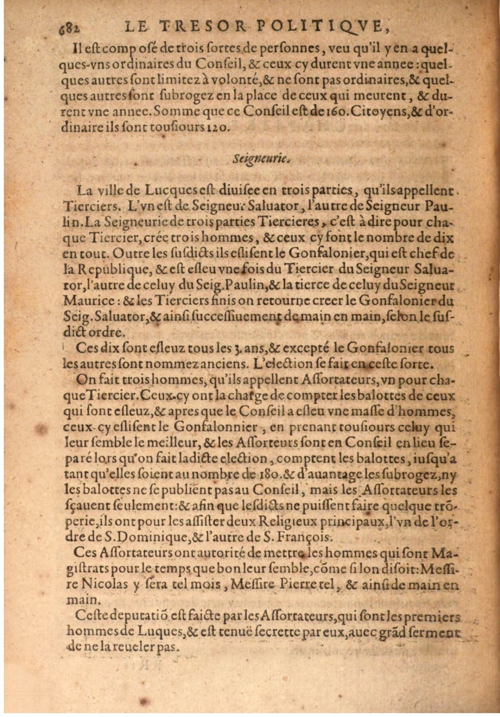 1608 - Pierre Chevalier - Trésor politique - BSB Munich