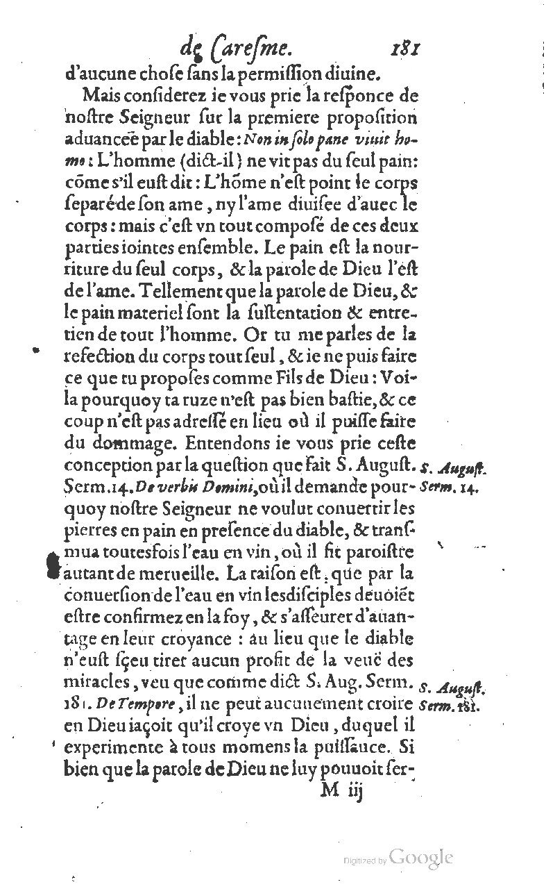 1607 - Nicolas Du Fossé - Trésor quadragésimal - T 01 - BM Lyon
