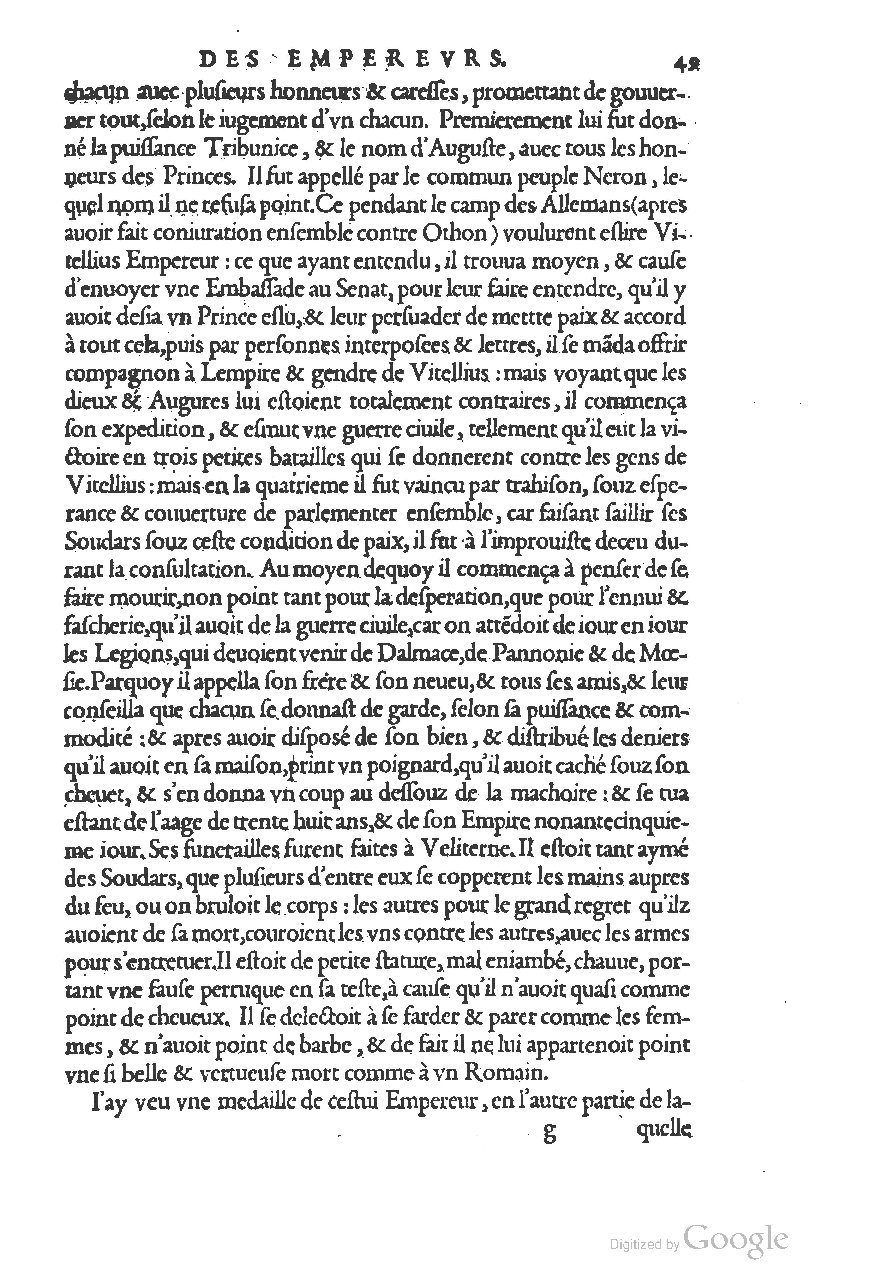 1553 - Jacopo Strada et Thomas Guérin - Épitome du Trésor des antiquités - UGent