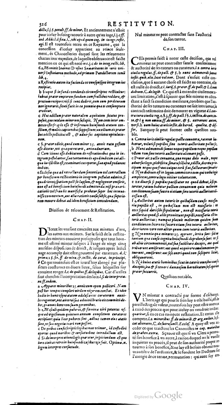 1629 - Veuve Nicolas Buon - Trésor du droit français (21754 T. 3) - BM Lyon