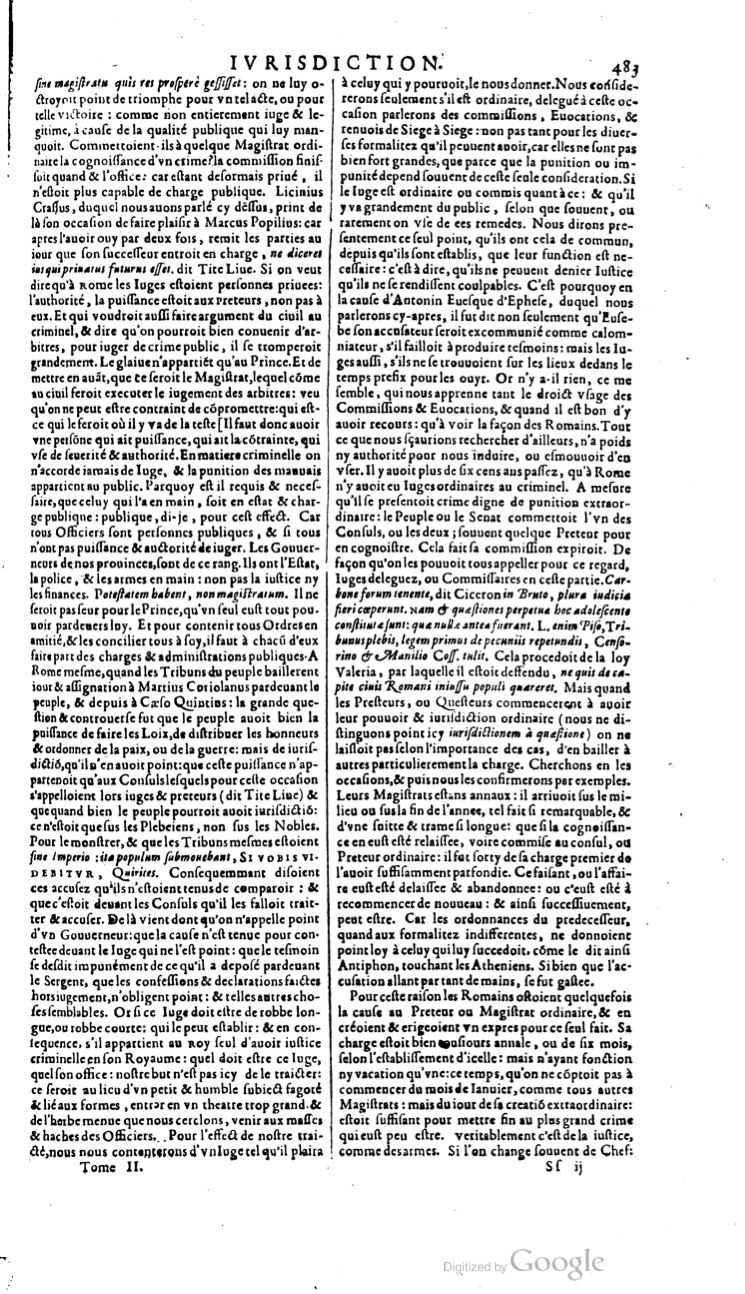 1629 - Veuve Nicolas Buon - Trésor du droit français (21754 T. 2) - BM Lyon