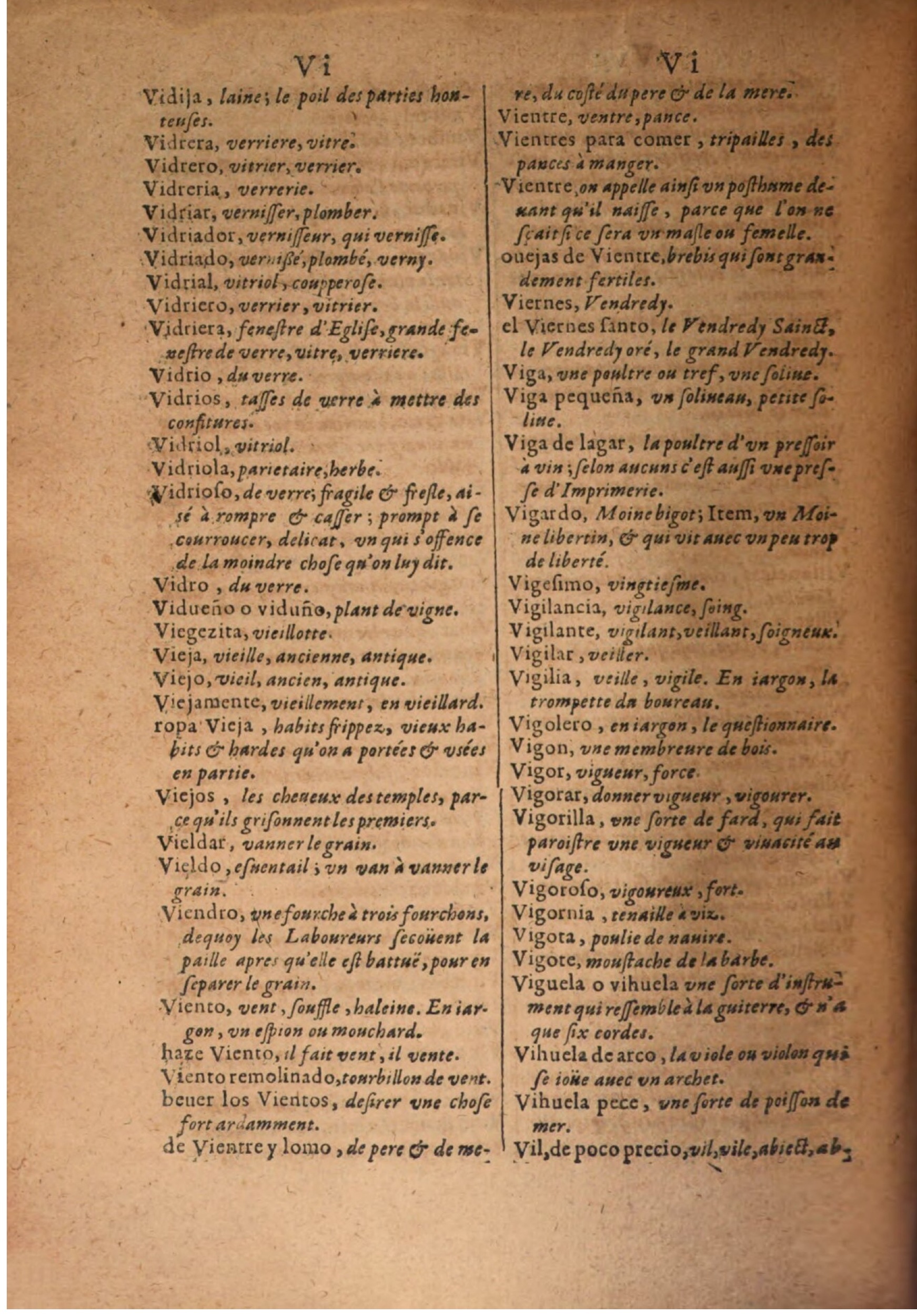 1645 - A. de Sommaville et A. Courbé - Trésor des deux langues espagnole et française - BSB Munich