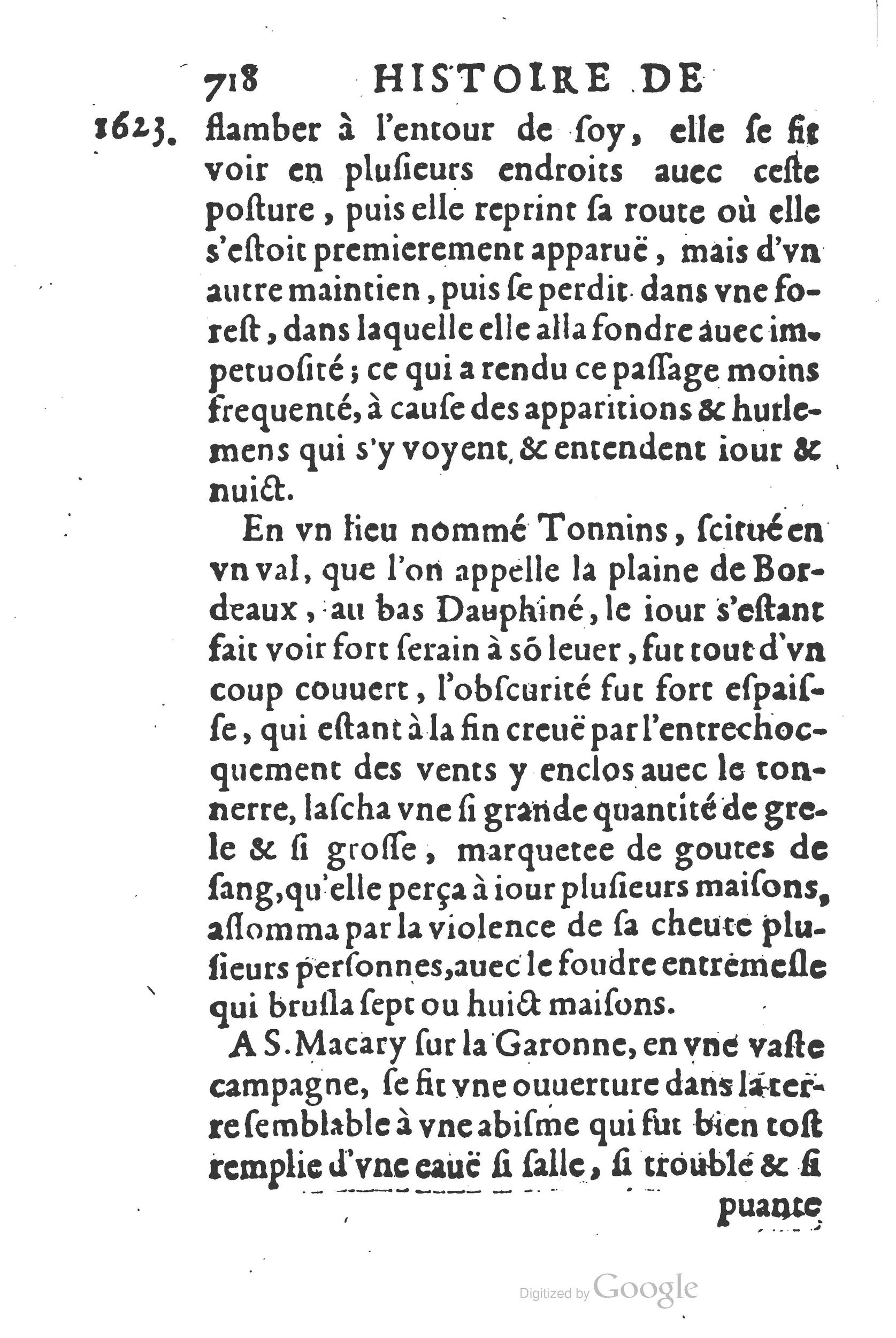 1626 - Joseph Bouillerot - Trésor de l’histoire générale de notre temps - BSB Munich