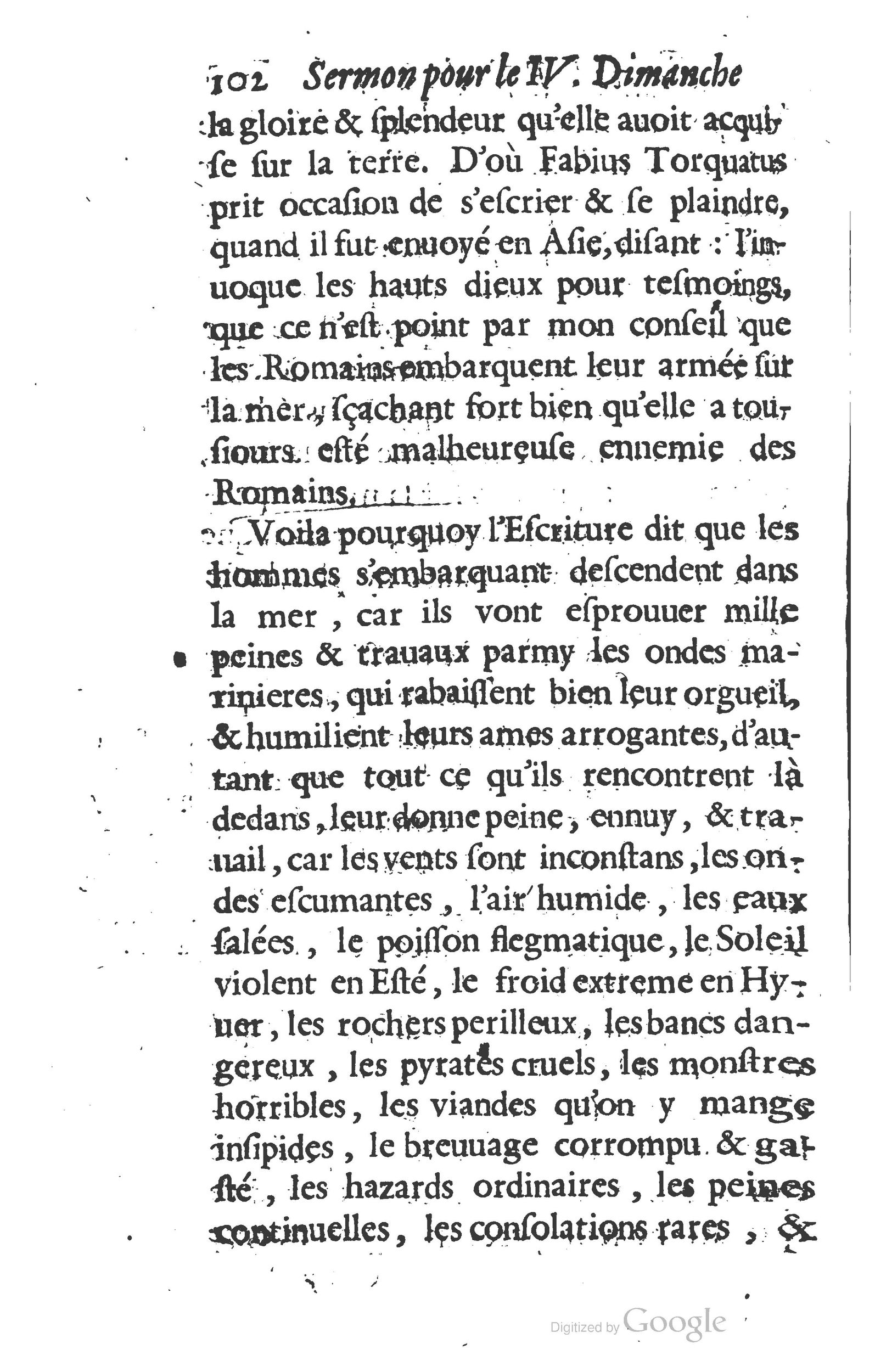 1629 - Manassés de Préaulx - Sermons ou Trésors de la piété chrétienne - BM Lyon