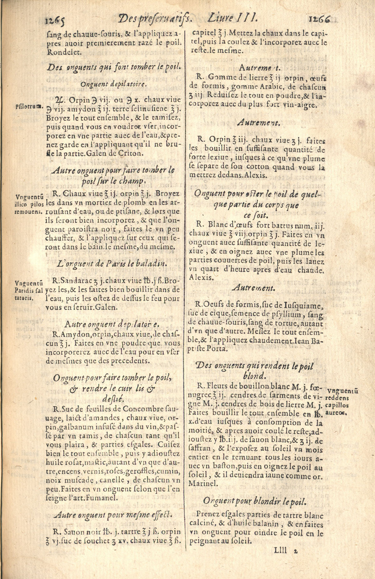 1610 - Étienne Gamonet - Grand Trésor ou dispensaire - CESR Tours