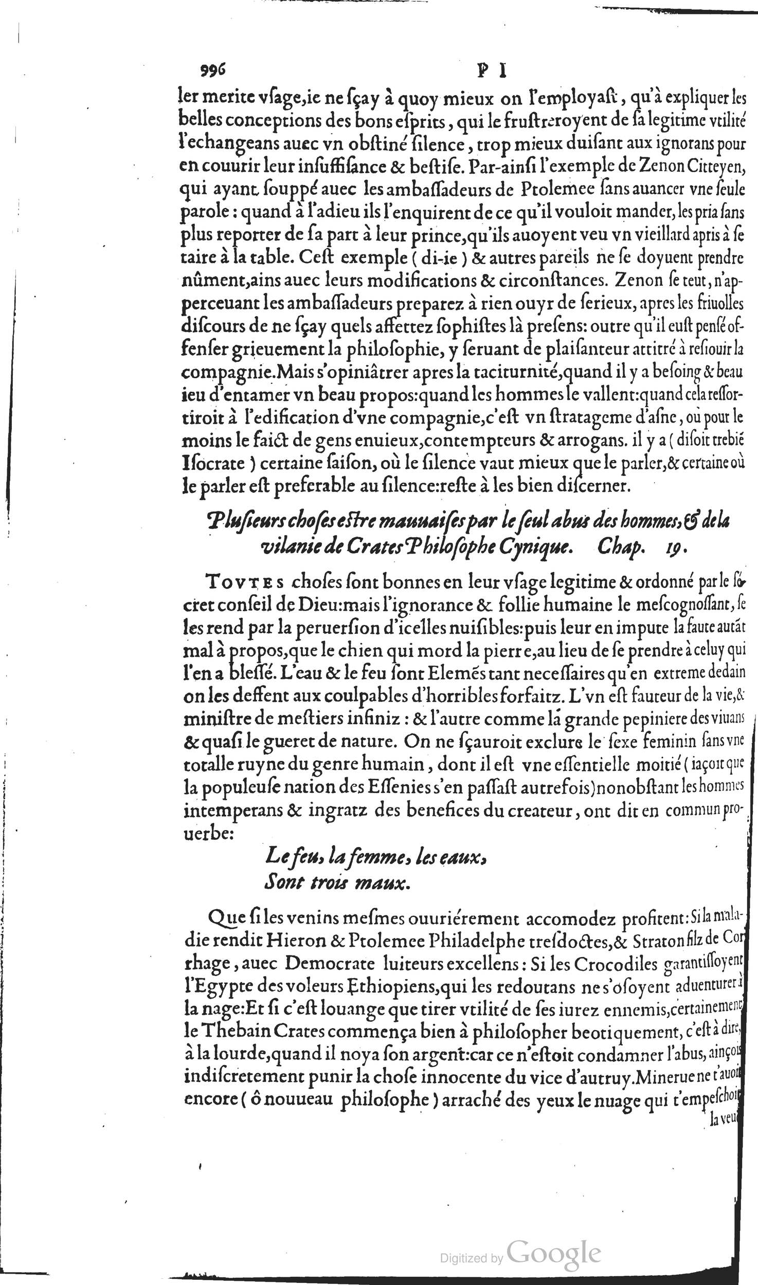1585 - Barthélemy Honorat - Bibliothèques françaises - BSB Munich