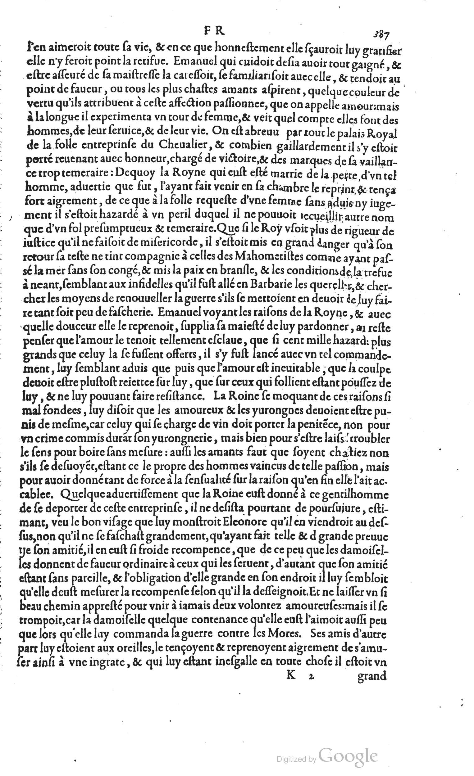 1585 - Barthélemy Honorat - Bibliothèques françaises - BSB Munich