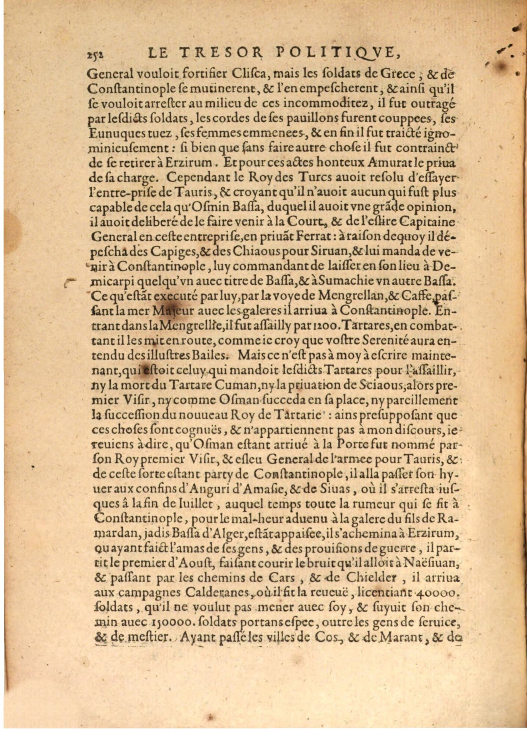 1608 - Nicolas Du Fossé - Trésor politique - BSB Munich
