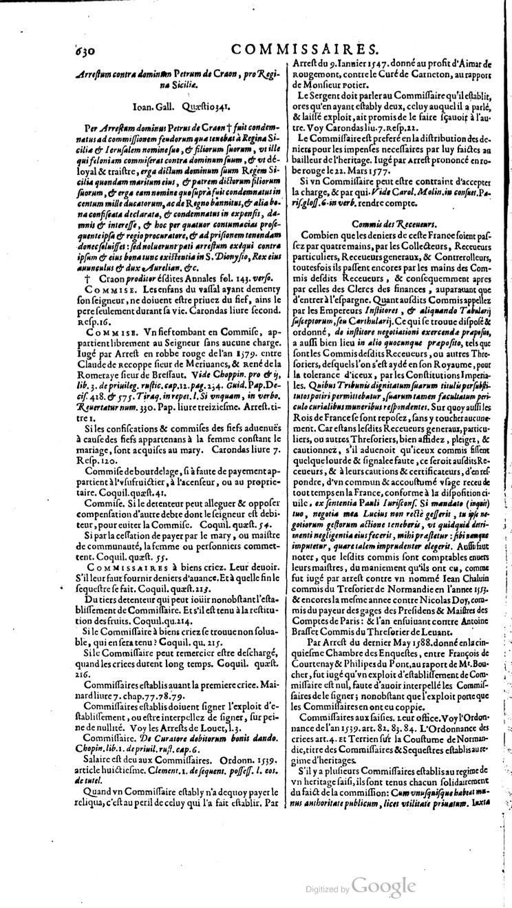 1629 - Veuve Nicolas Buon - Trésor du droit français (21754 T. 1) - BM Lyon 1629 - Veuve Nicolas Buon - Trésor du droit français (21754 T. 1) - BM Lyon