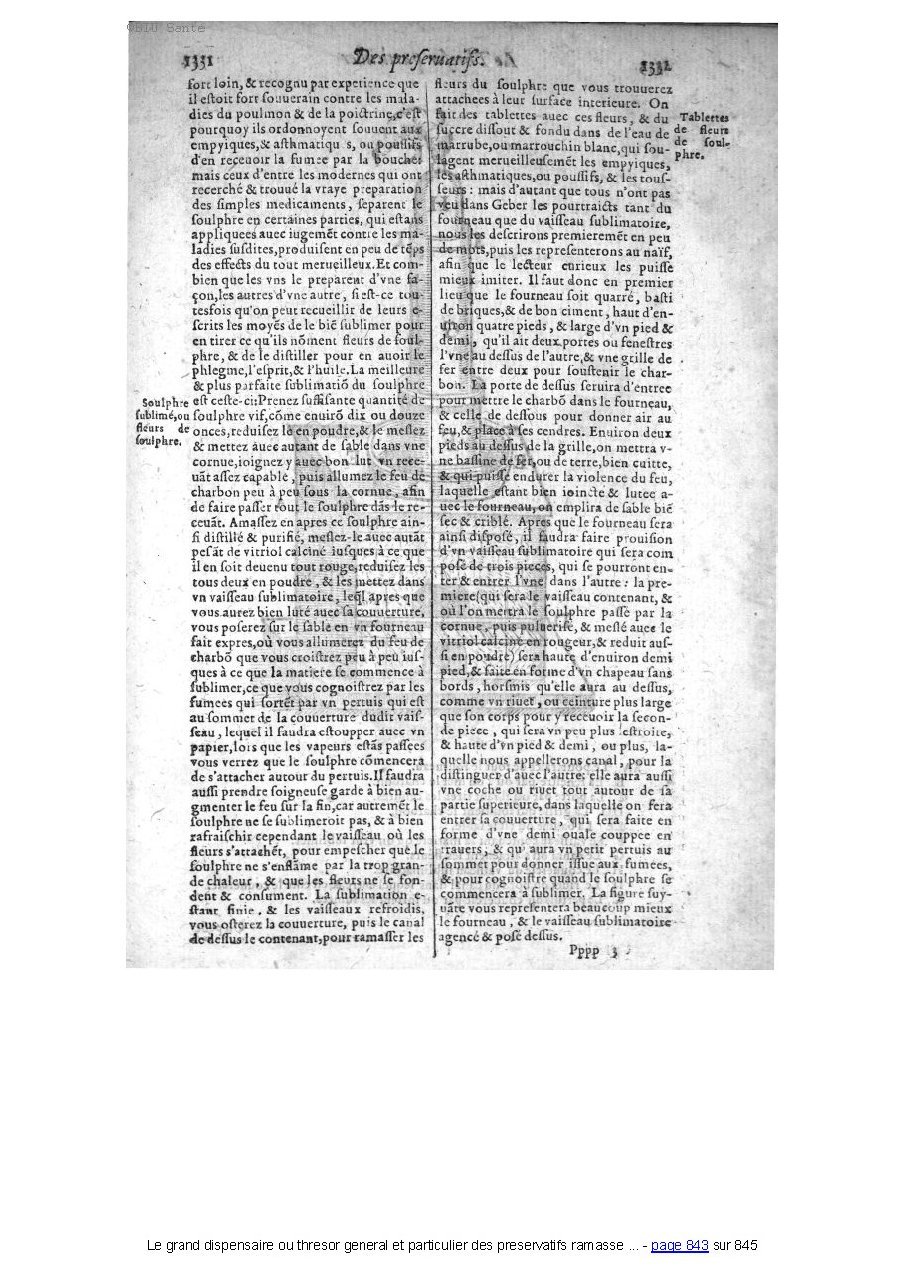 1609 - Étienne Gamonet - Grand dispensaire ou Trésor général et particulier des préservatifs - BIU Santé 1609 - Étienne Gamonet - Grand dispensaire ou Trésor général et particulier des préservatifs - BIU Santé