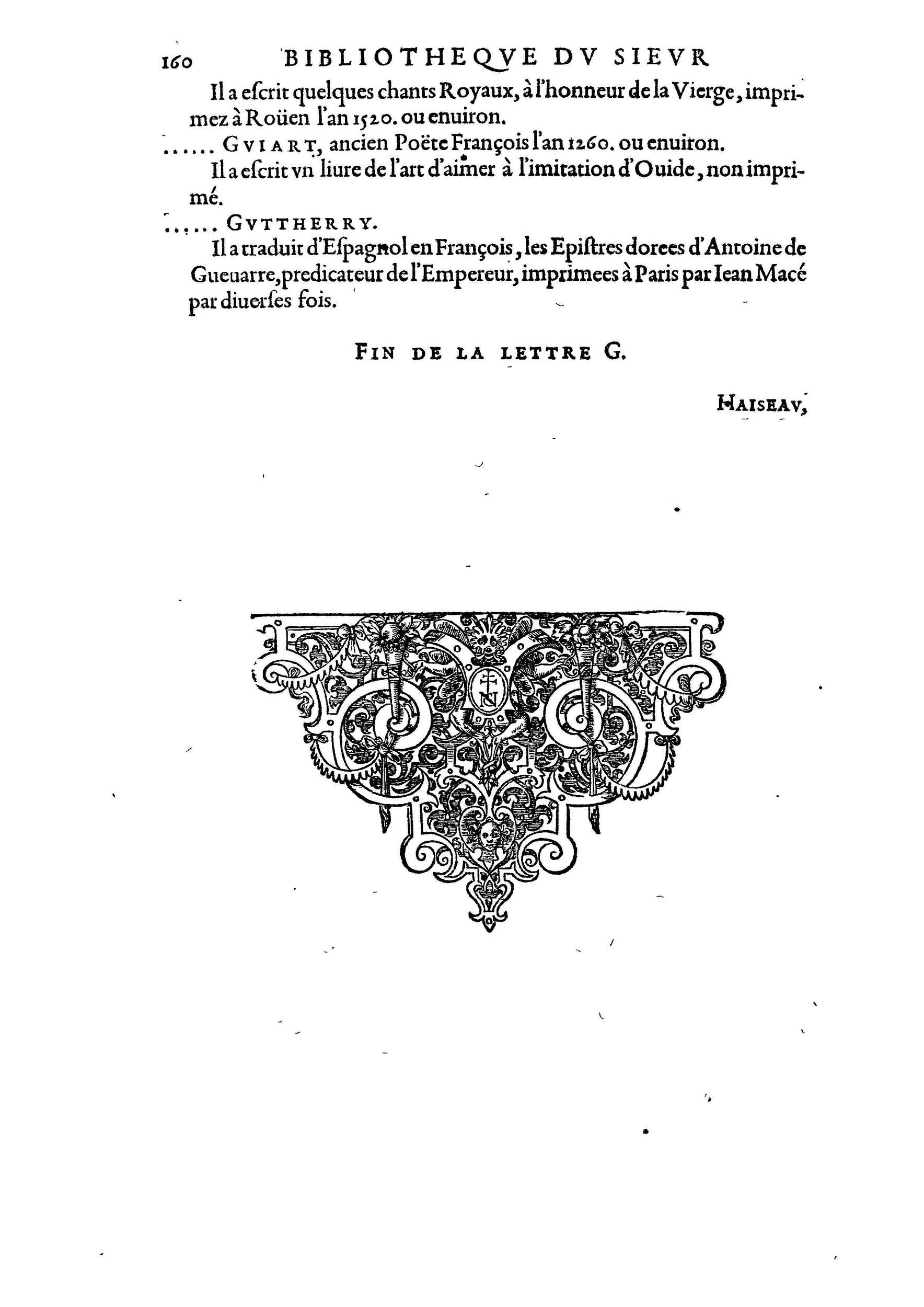 1584 - Abel L&#039;Angelier - Bibliothèques françaises - BnF