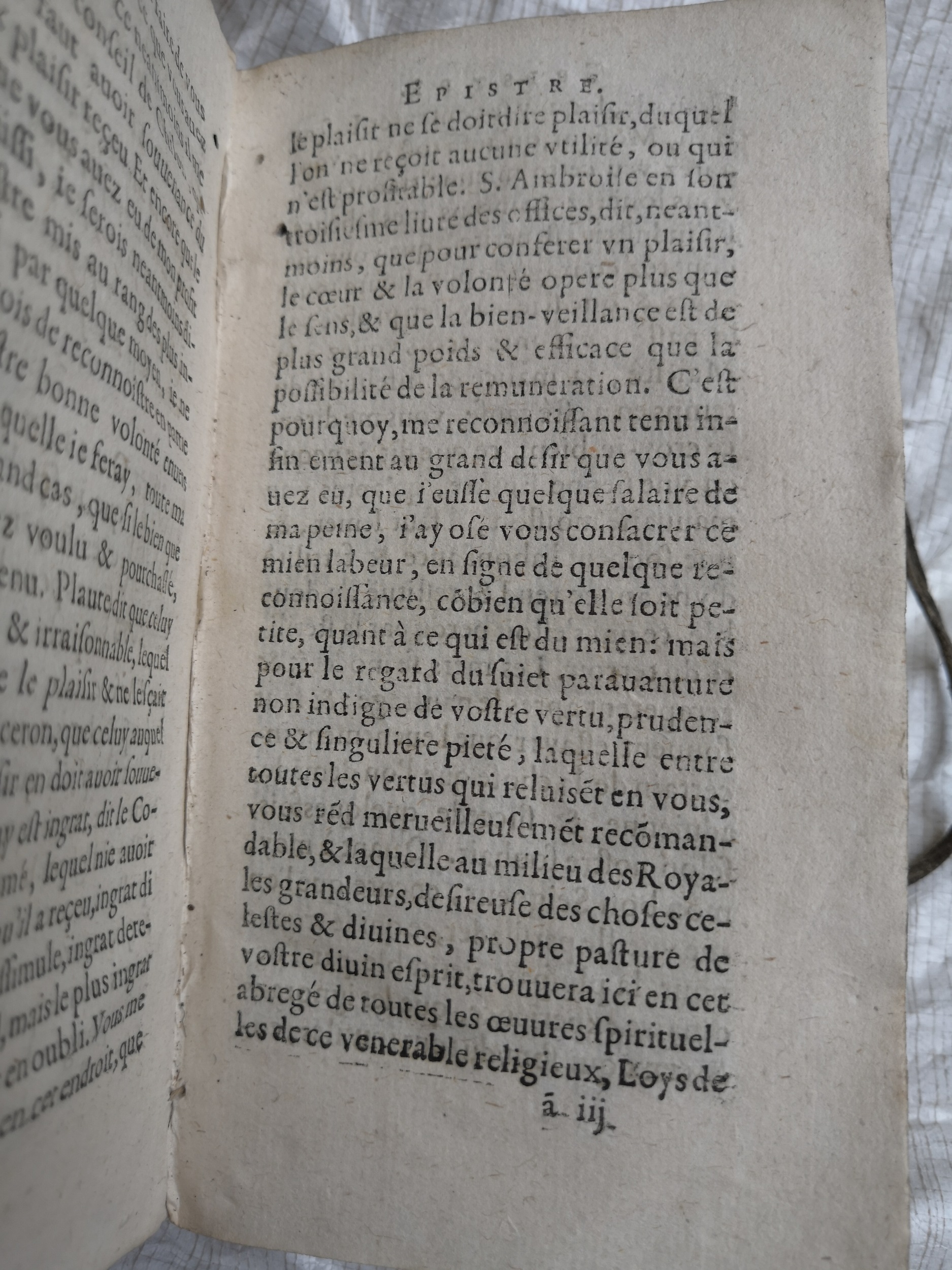 1605 - Jean Osmont - Trésor de toutes les œuvres spirituelles du révérend Père F. Louis de Grenade - Anvers Université