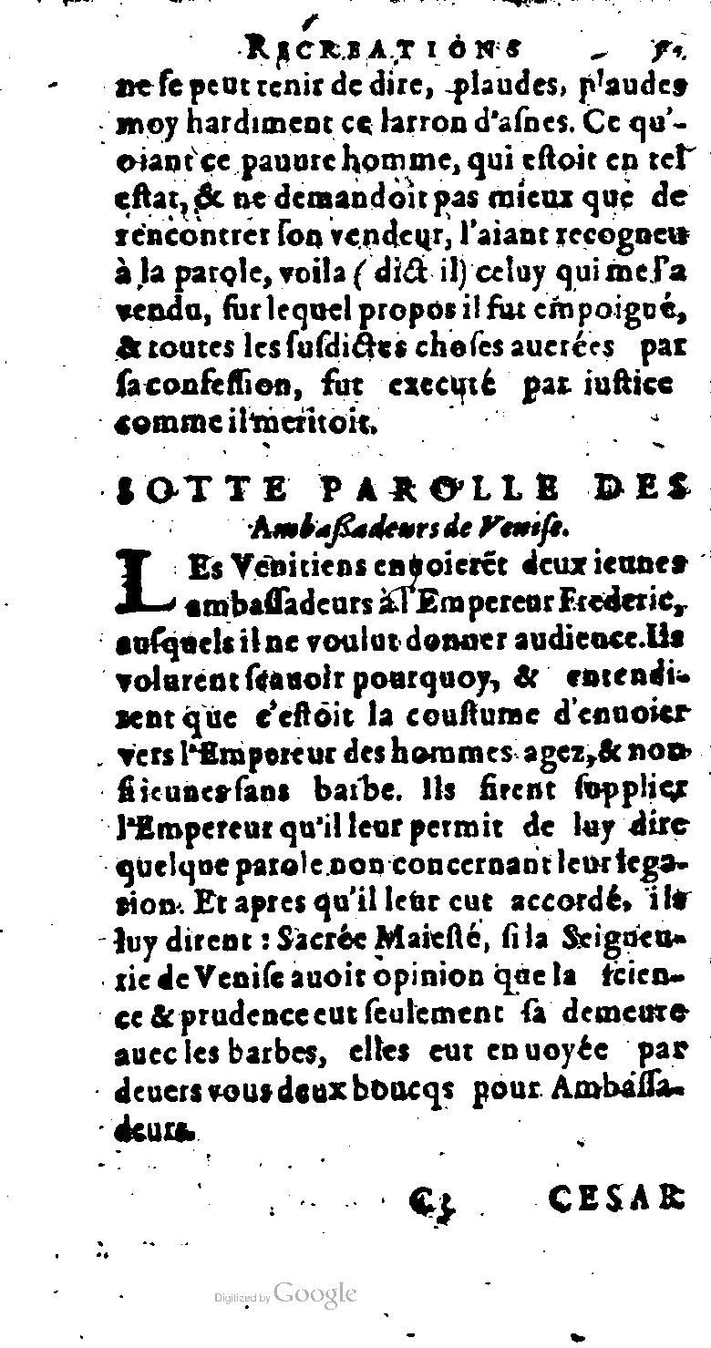 1616 - Balthazar Bellère - Trésor des récréations - NK ČR Prague 1616 - Balthazar Bellère - Trésor des récréations - NK ČR Prague