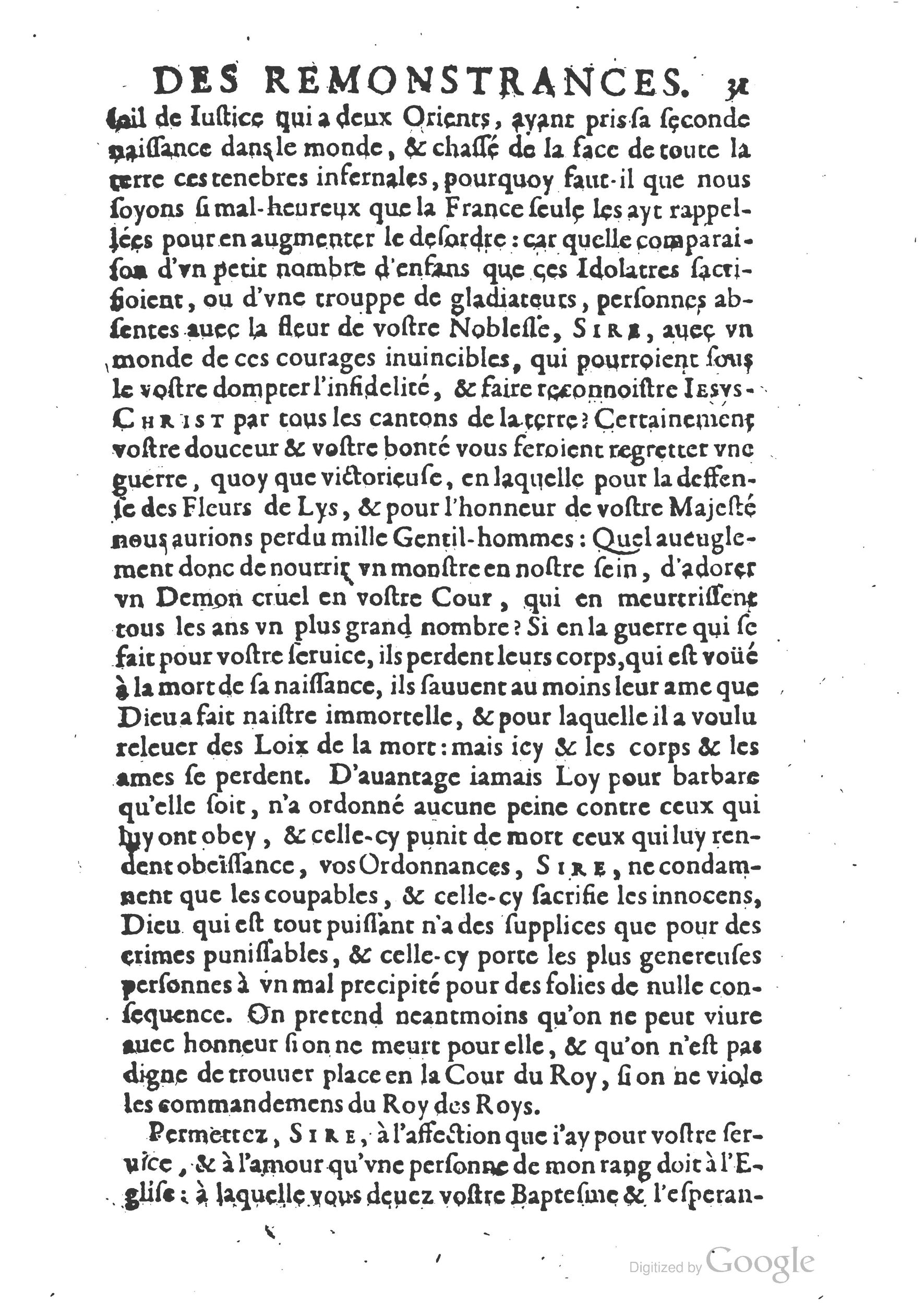 1654 - Michel Bobin - Trésor des harangues, remontrances et oraisons funèbres - BM Lyon