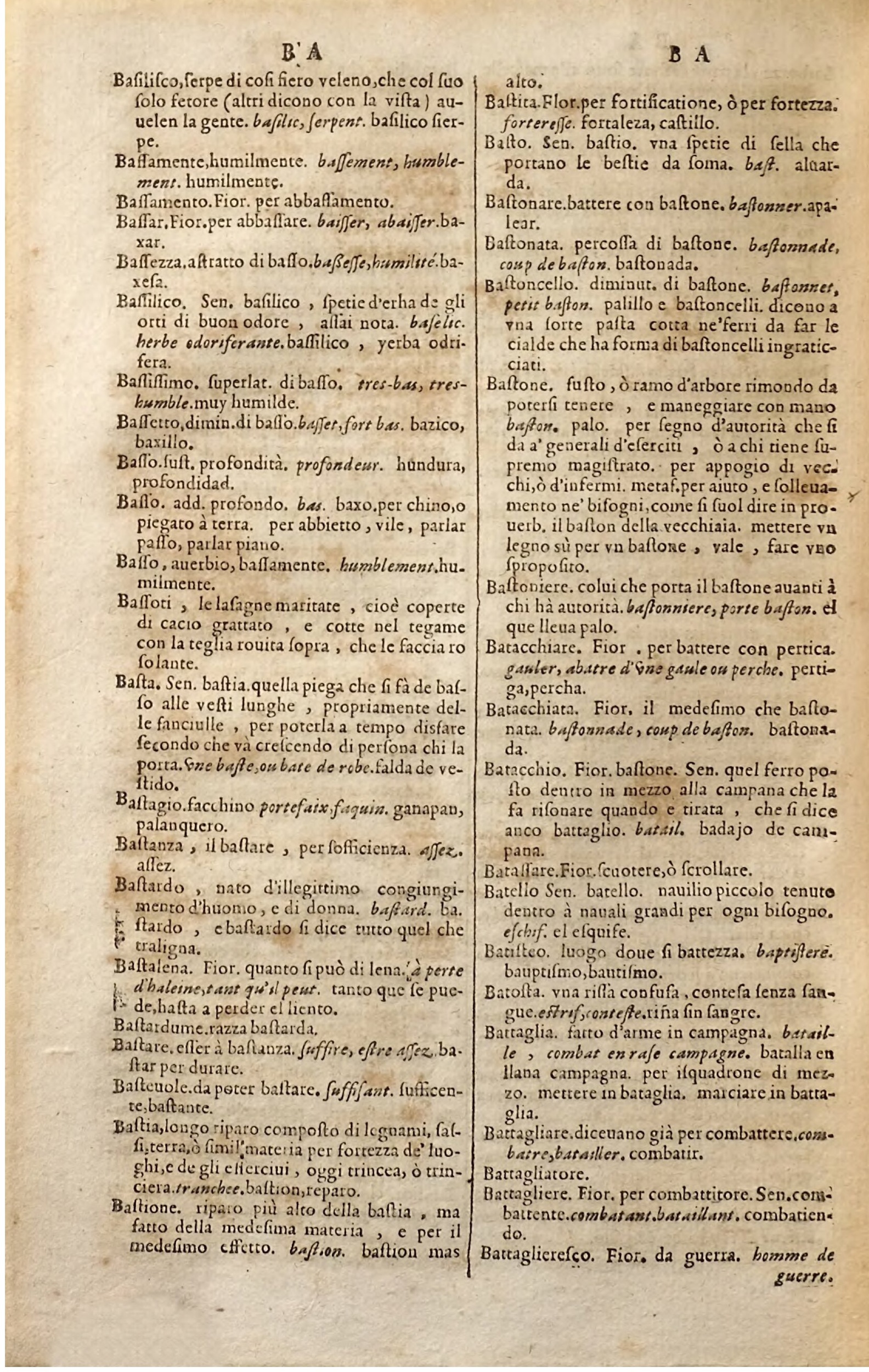 1627 - Jacques Crespin - Trésor des trois langues (Troisième partie) - Regensburg