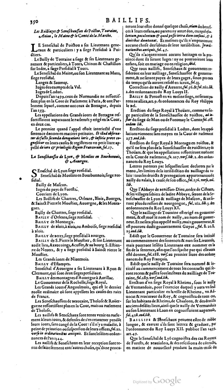 1629 - Veuve Nicolas Buon - Trésor du droit français (21754 T. 1) - BM Lyon