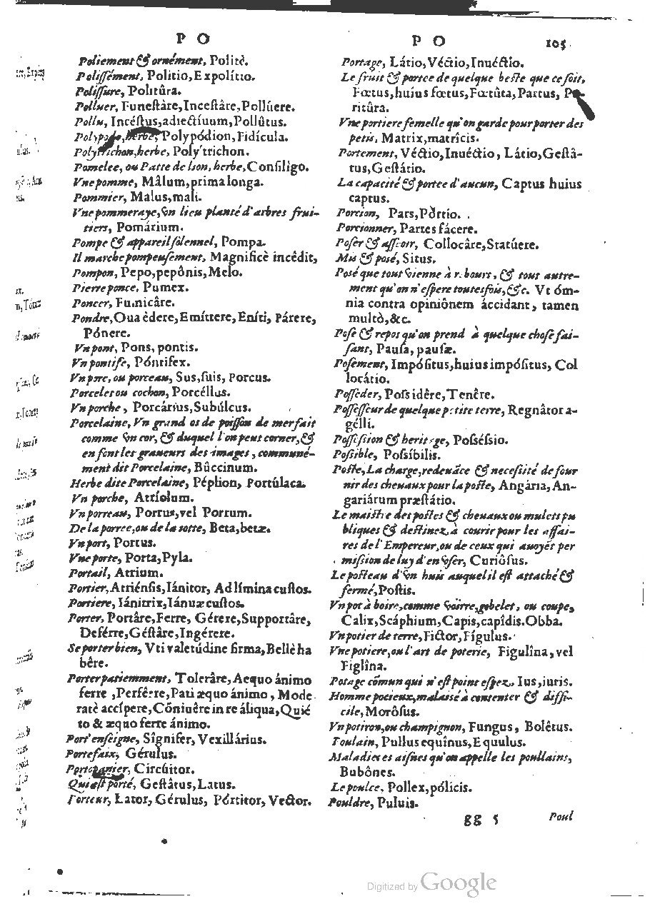 1564 - Henri Hylaire et Louis Cloquemin - Trésor des mots et traits français - BSB Munich
