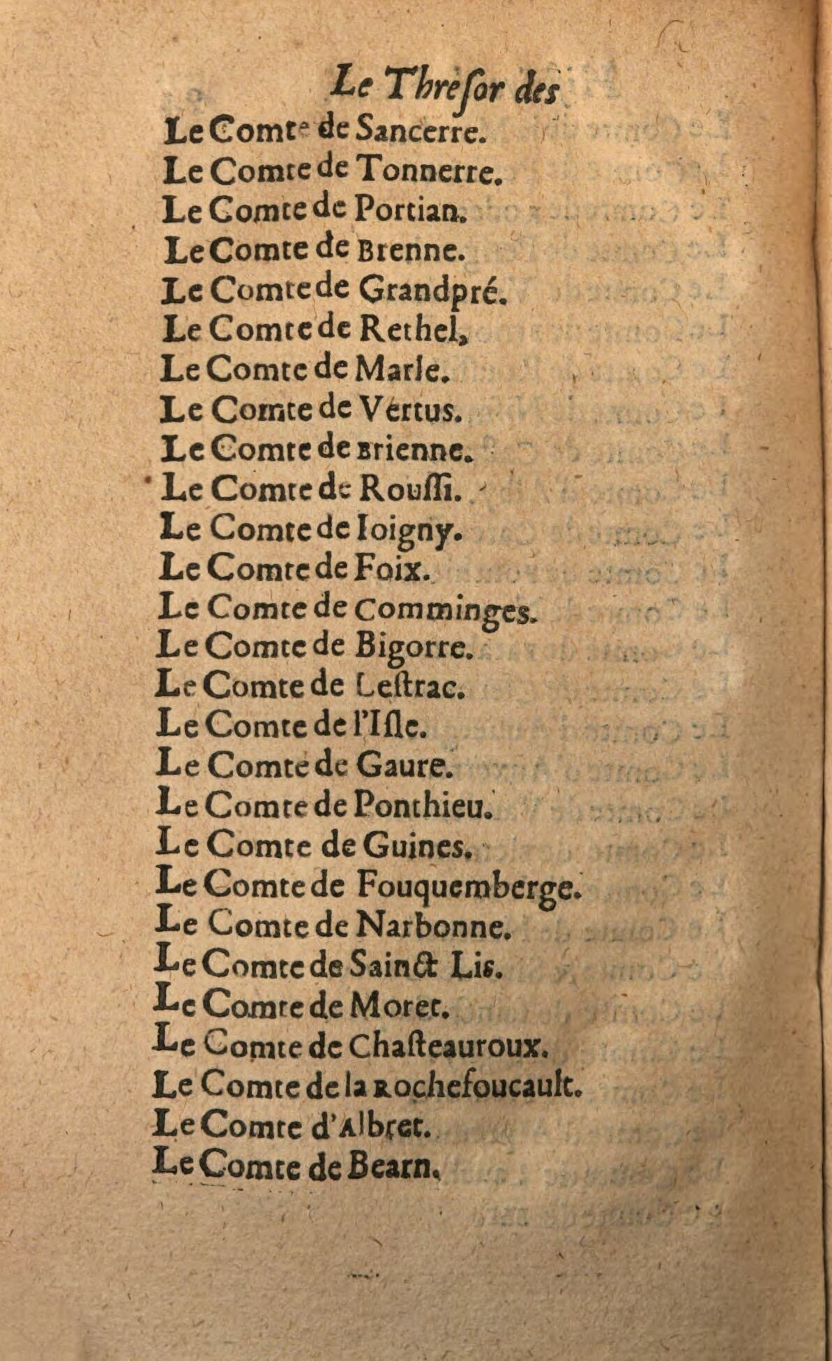 1639 - Jean Corrozet - Trésor des histoires de France - BSB Munich 1639 - Jean Corrozet - Trésor des histoires de France - BSB Munich
