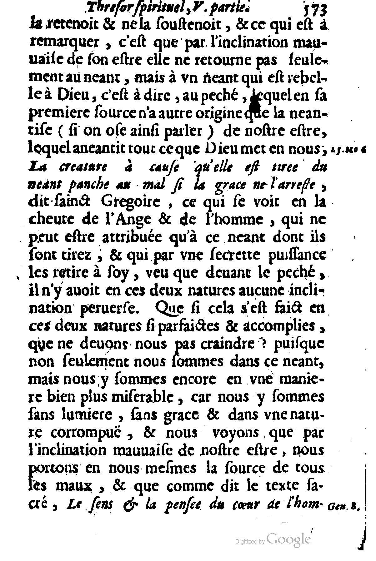 1635 - Sébastien Huré - Trésor spirituel contenant les obligations - BM Lyon
