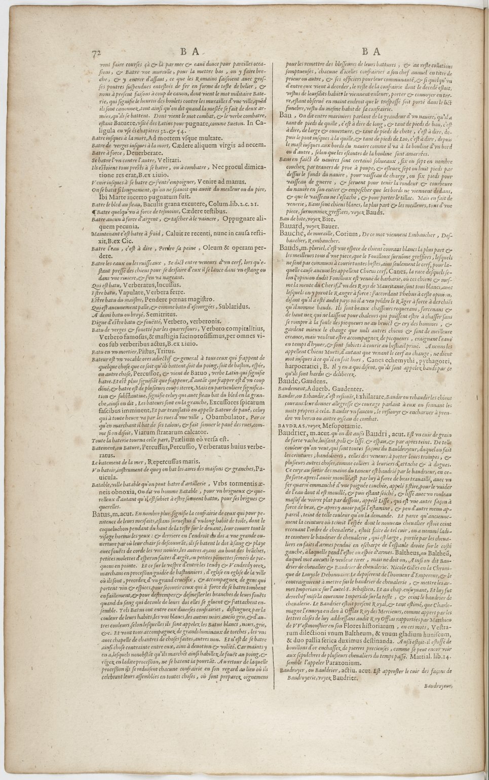 1606 - David Douceur - Trésor de la langue française - BnF