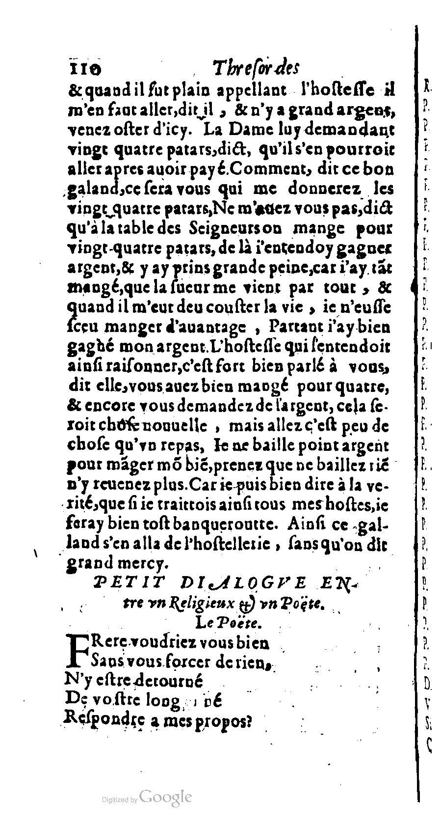 1611 - Romain de Beauvais - Trésor des récréations - BM Lyon