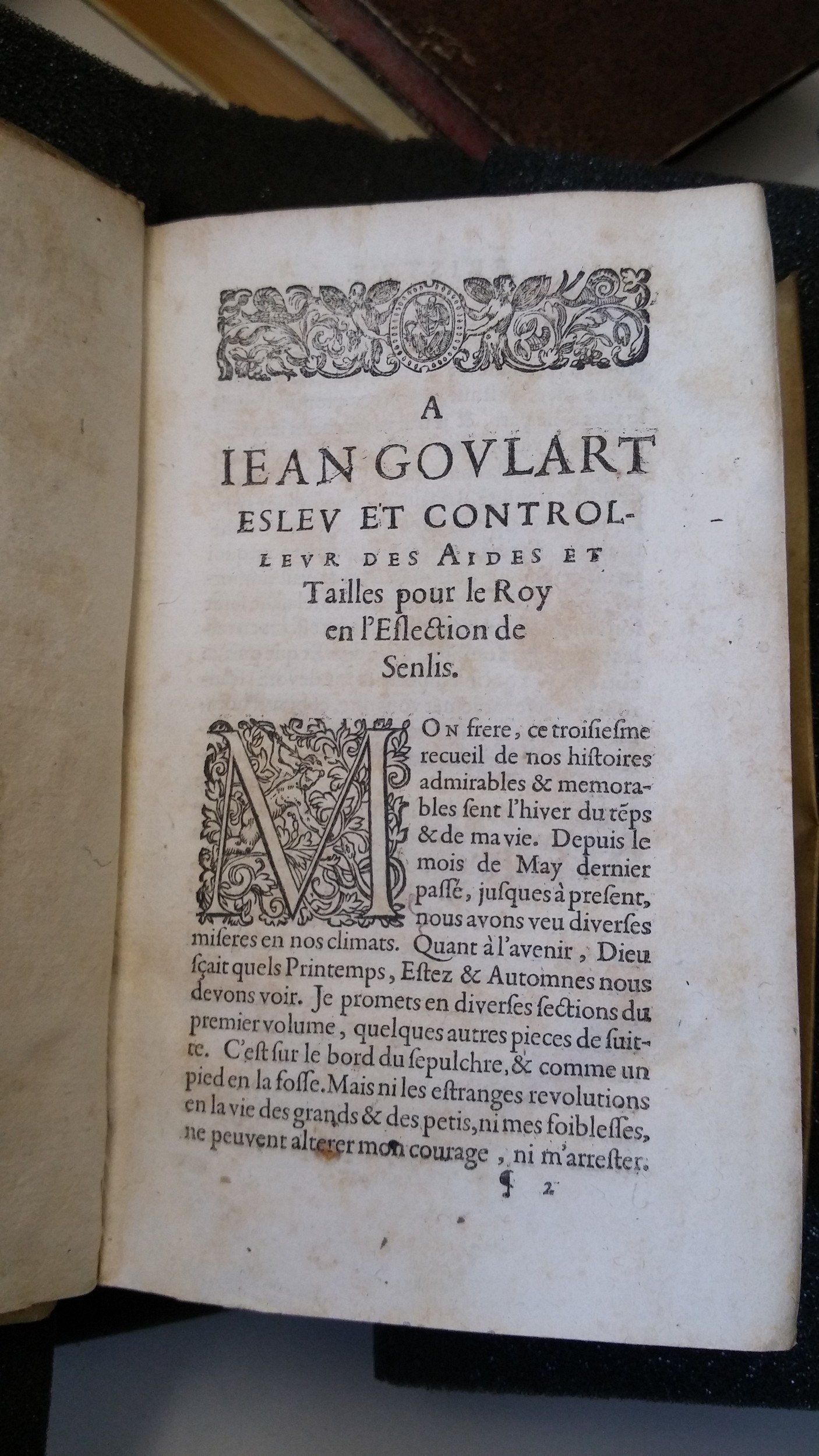 1614 - Samuel Crespin - Trésor d’histoires admirables et mémorables -  Saint-Gallen