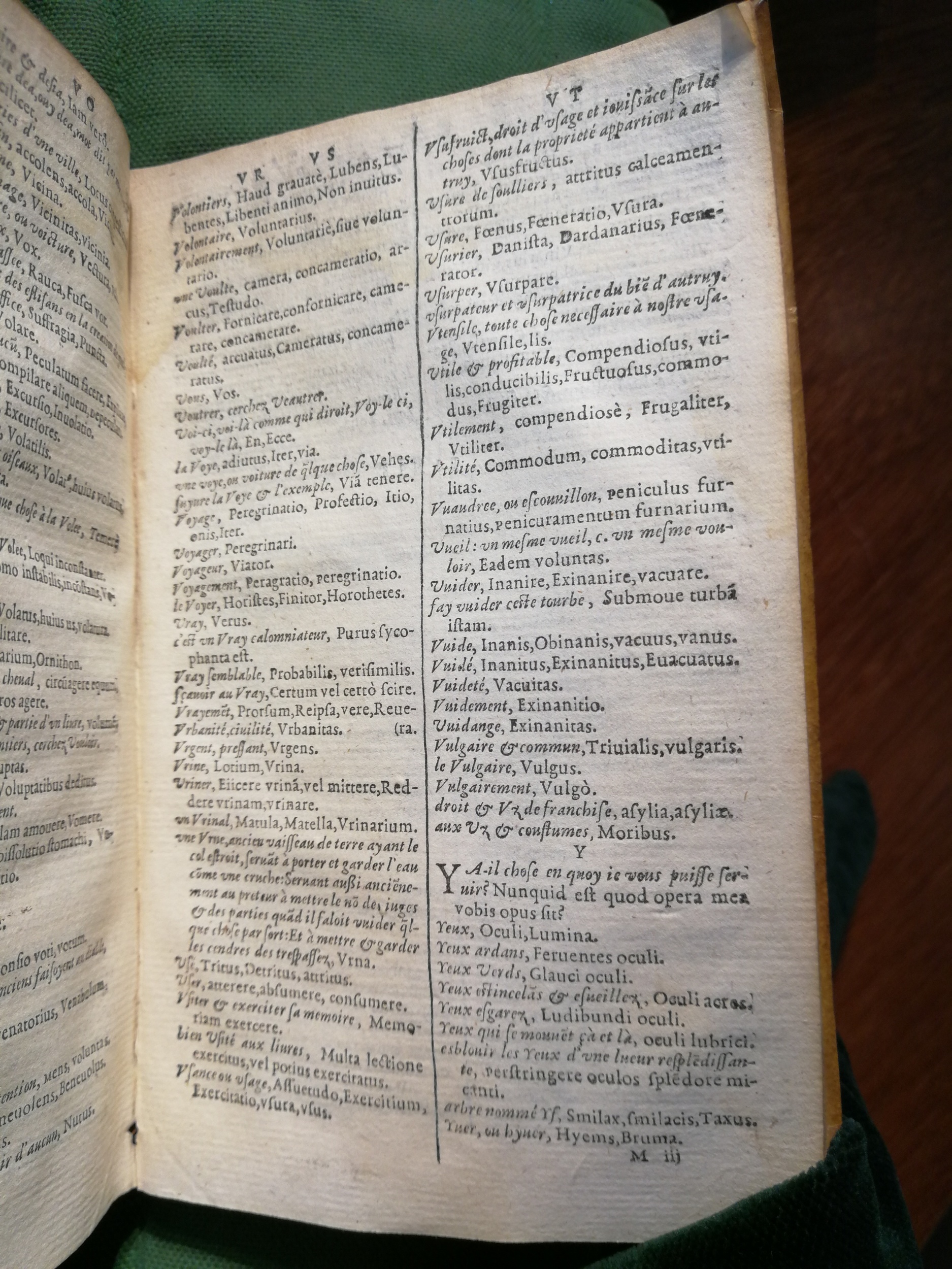 1597 - Martin le Mégissier - Trésor des mots et traits français - BnF