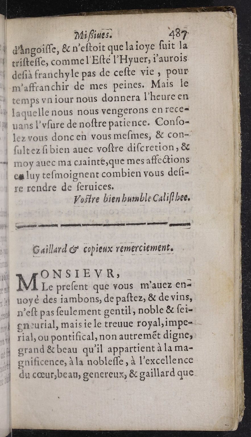 1624 - Jacques Cailloué - Secrétaire des secrétaires ou le Trésor de la plume française - BnF