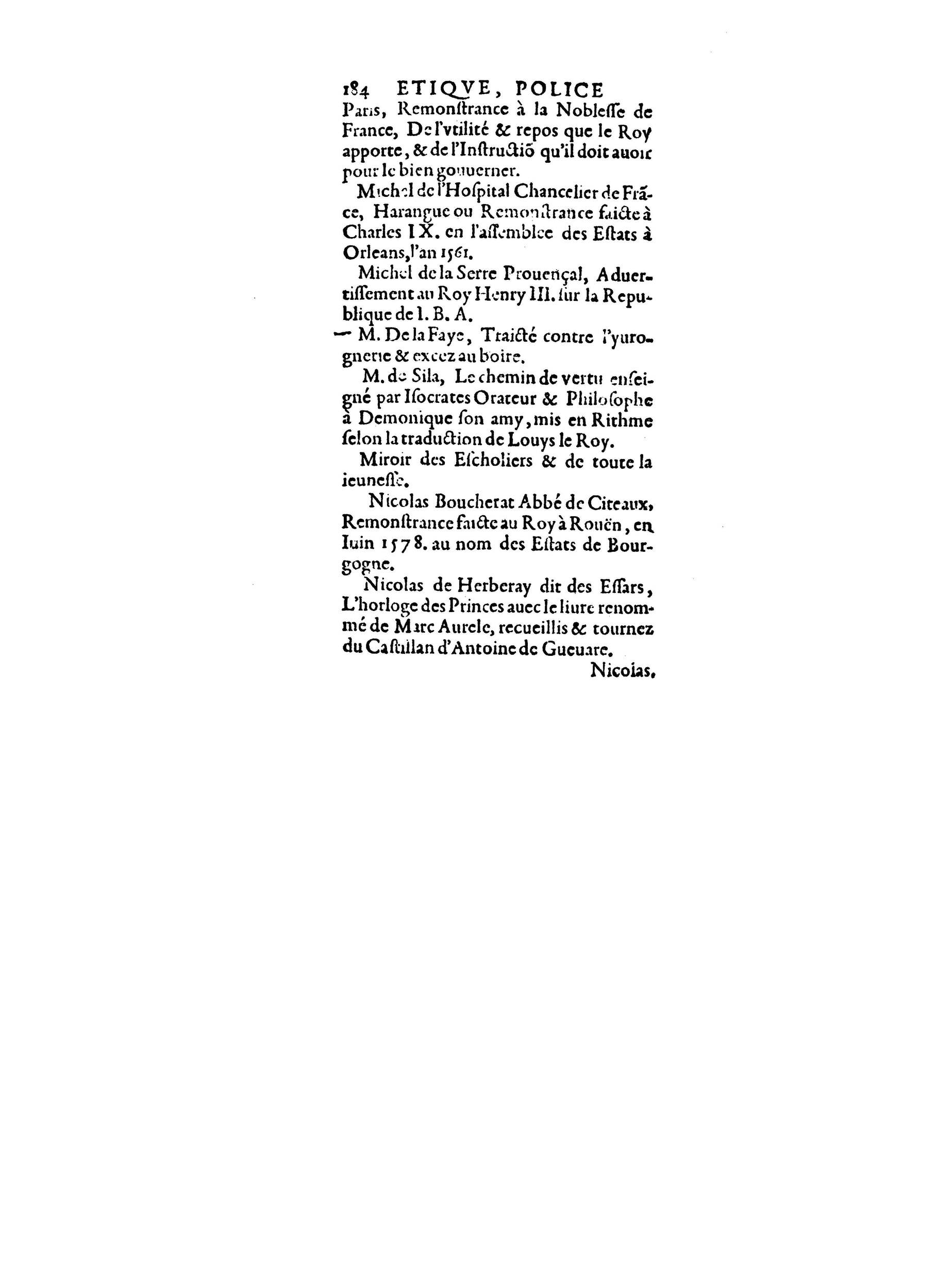 1598 - François Jacquin - La Guide des arts et sciences - BnF