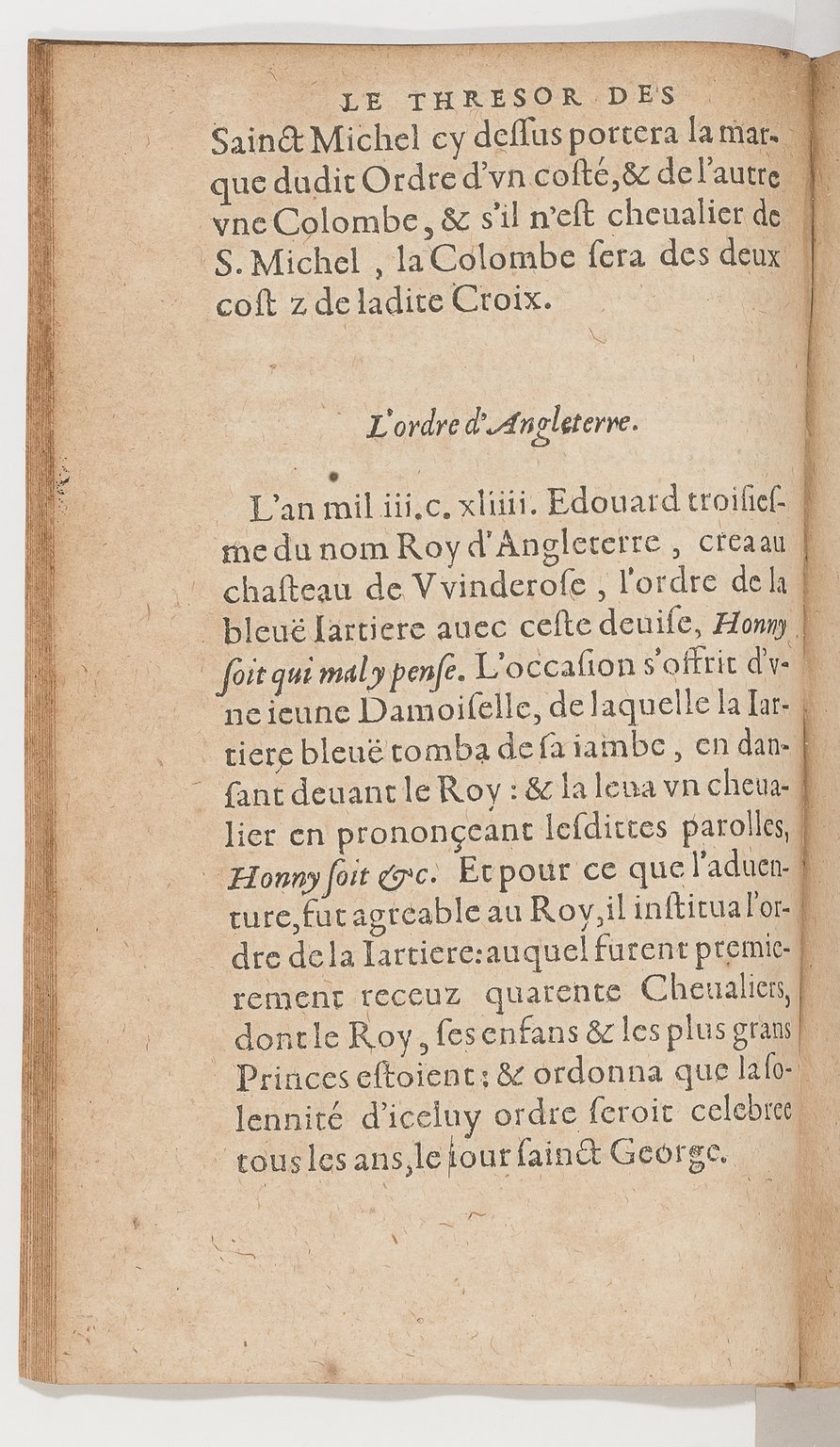1583 - Galiot Corrozet - Trésor des histoires de France - BnF