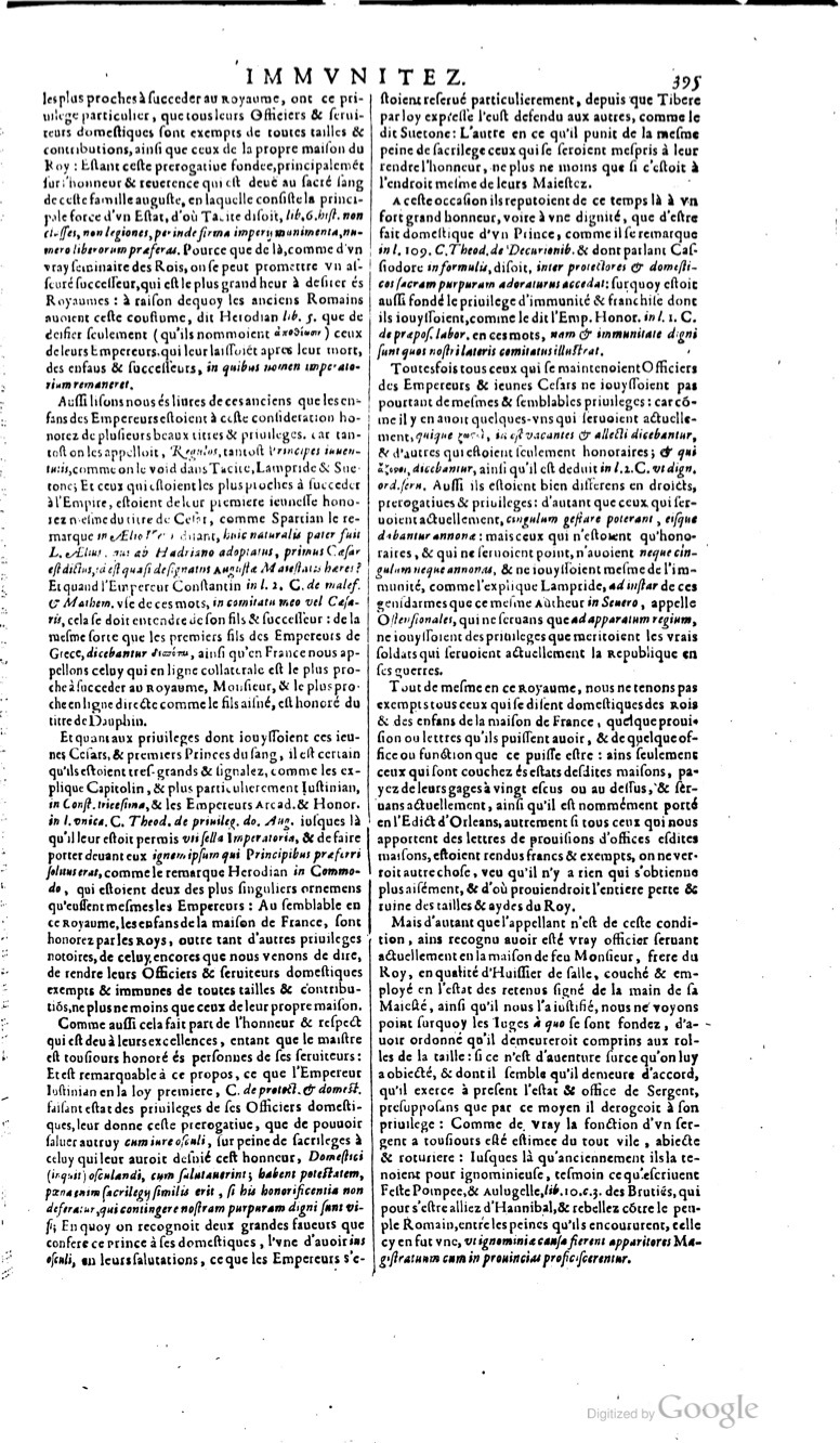 1629 - Veuve Nicolas Buon - Trésor du droit français (29620 T. 2) - BM Lyon