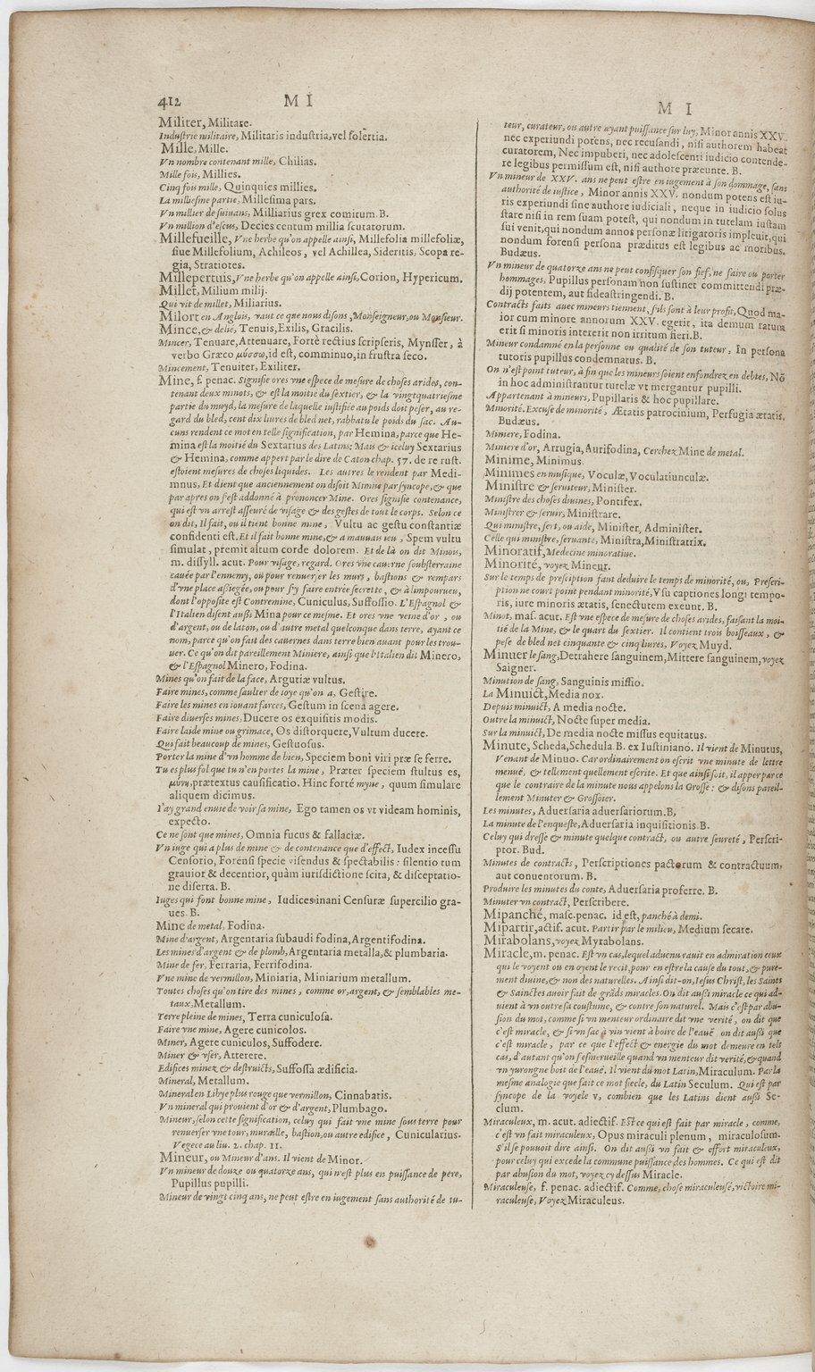 1606 - David Douceur - Trésor de la langue française - BnF 1606 - David Douceur - Trésor de la langue française - BnF