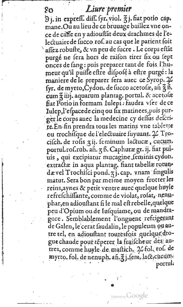 1617 - Jean Le Bouc - Trésor des remèdes secrets - BM Lyon