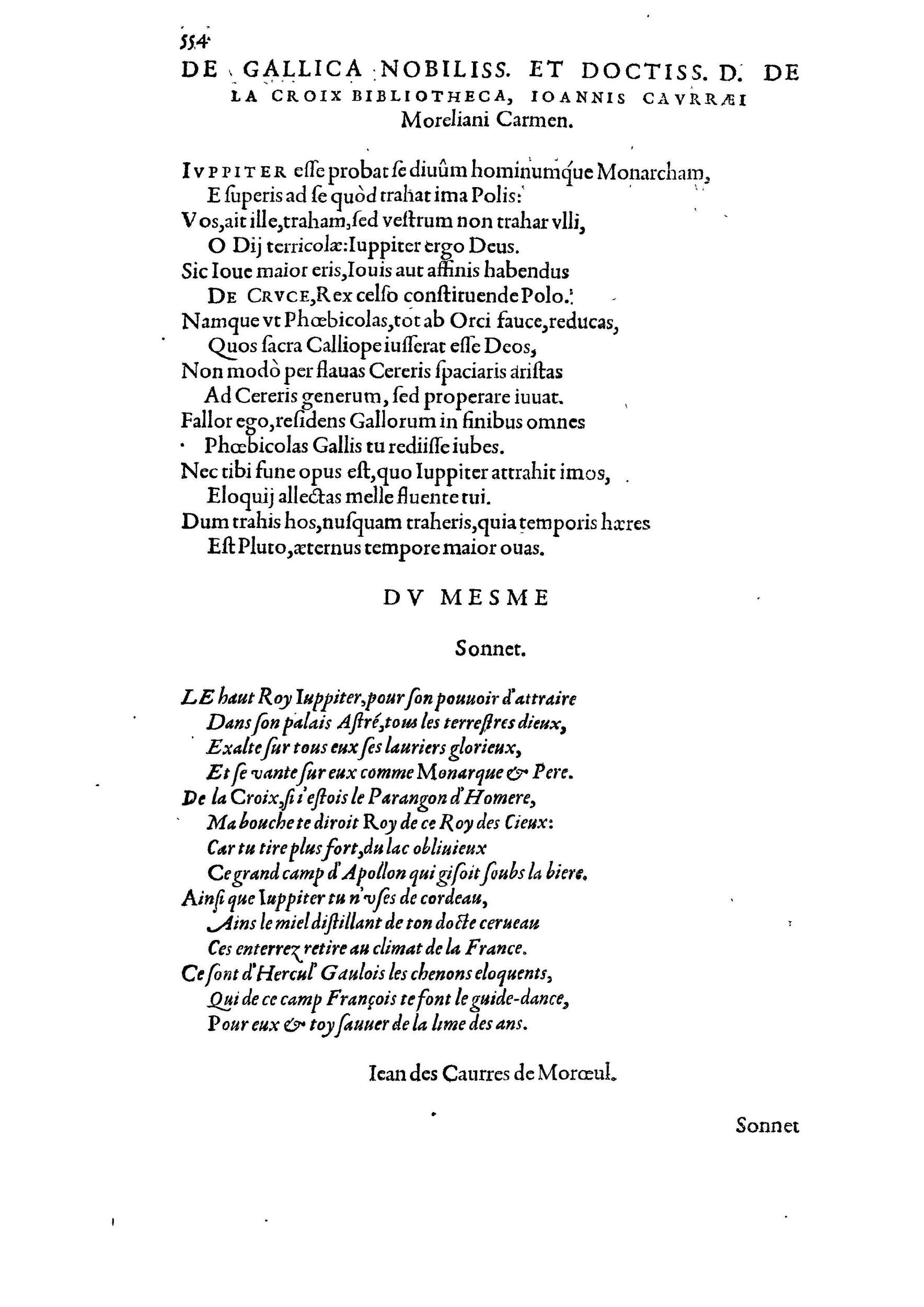 1584 - Abel L&#039;Angelier - Bibliothèques françaises - BnF