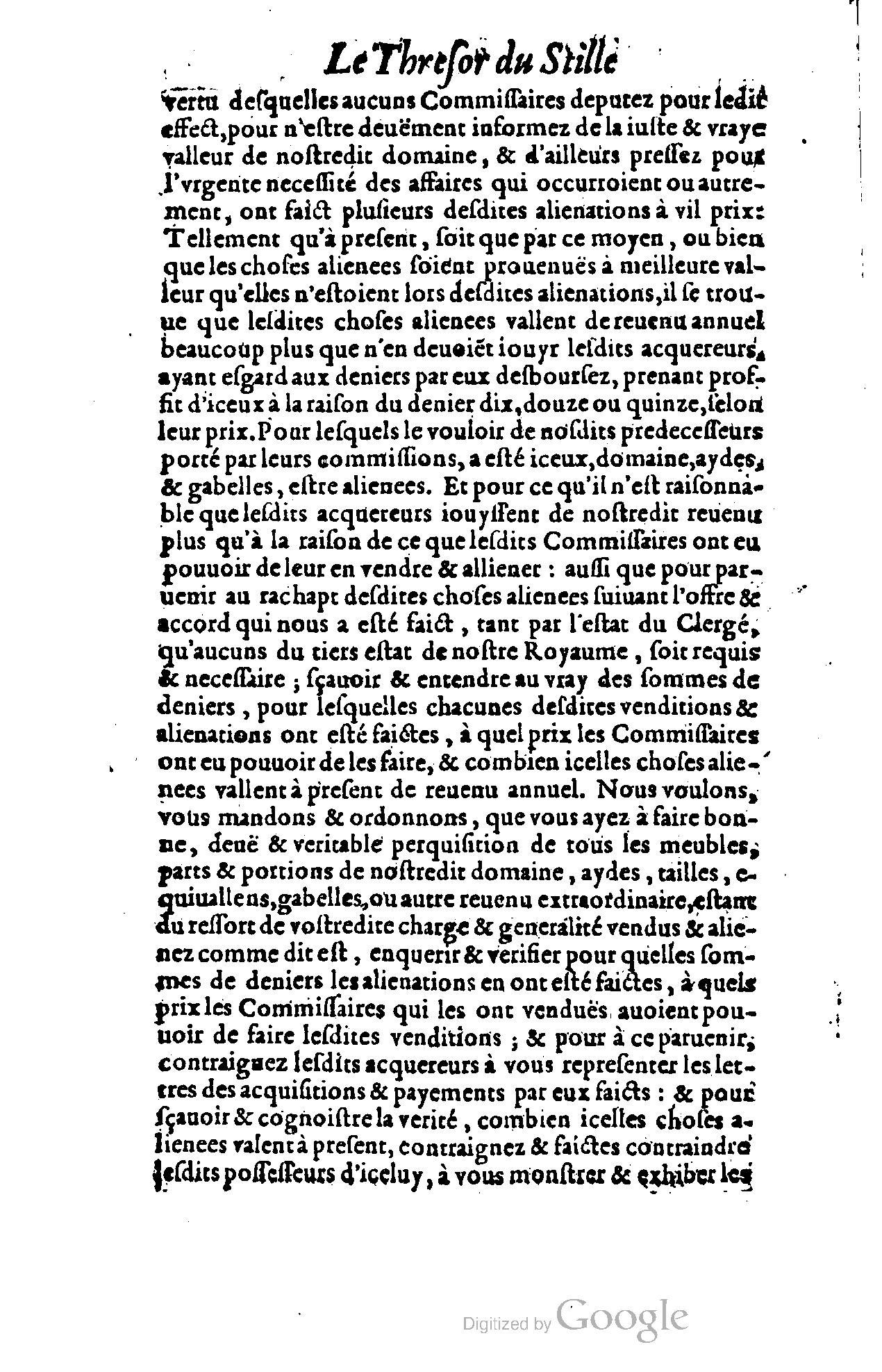 1614 - Jean Richer - Trésor du nouveau style et protocole de la chancellerie de France - BSB Munich