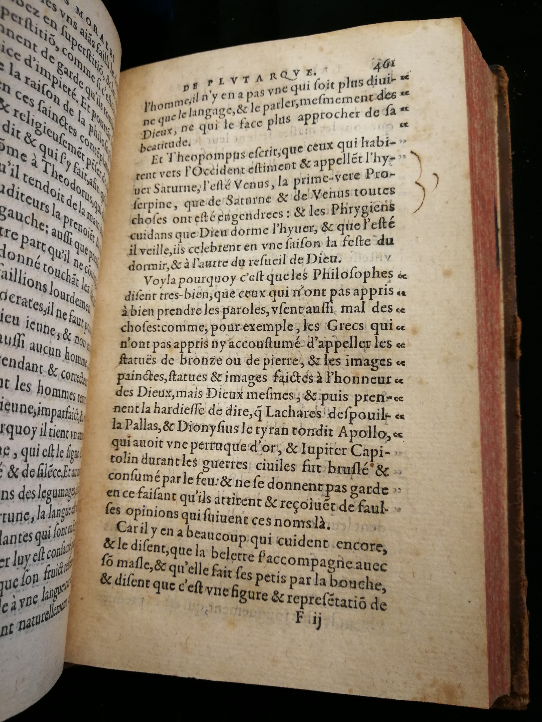 1577 - Jean Poupy - Trésor des morales de Plutarque - Les Méjanes, Aix-en-Provence
