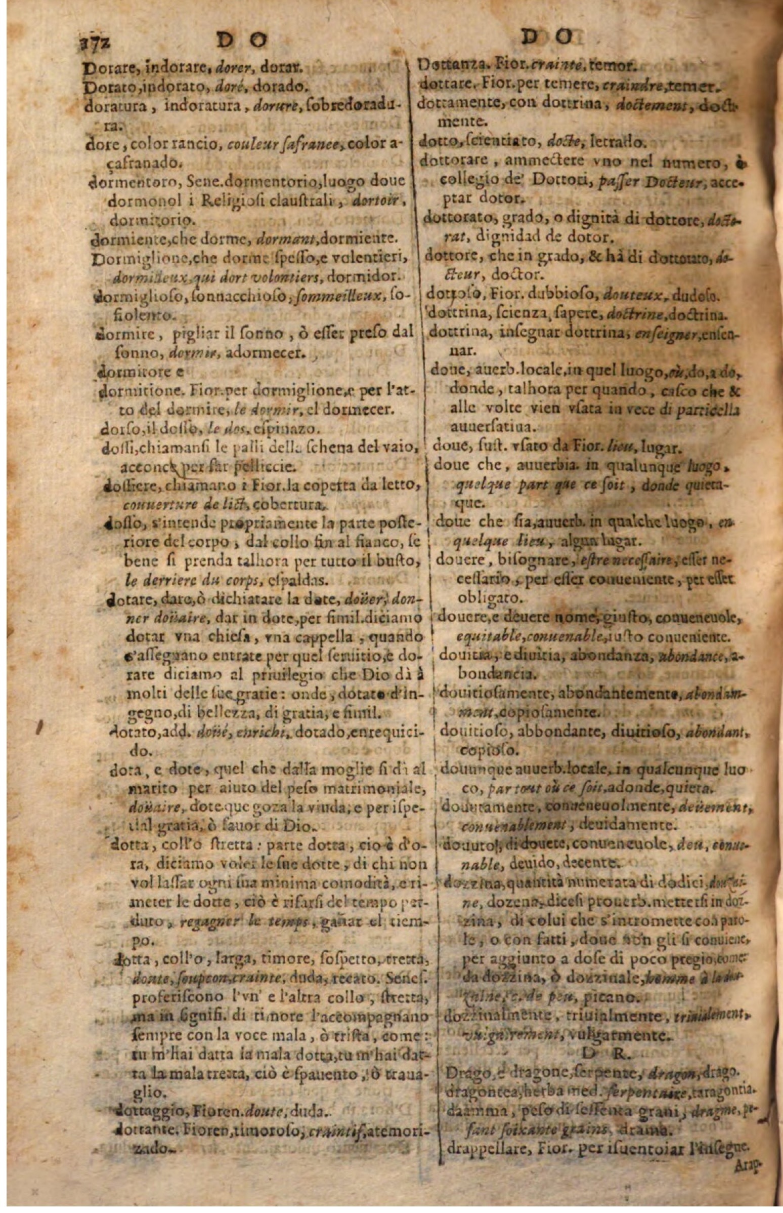 1644 - Jacques Crespin - Trésor des trois langues - Passau 1644 - Jacques Crespin - Trésor des trois langues - Passau