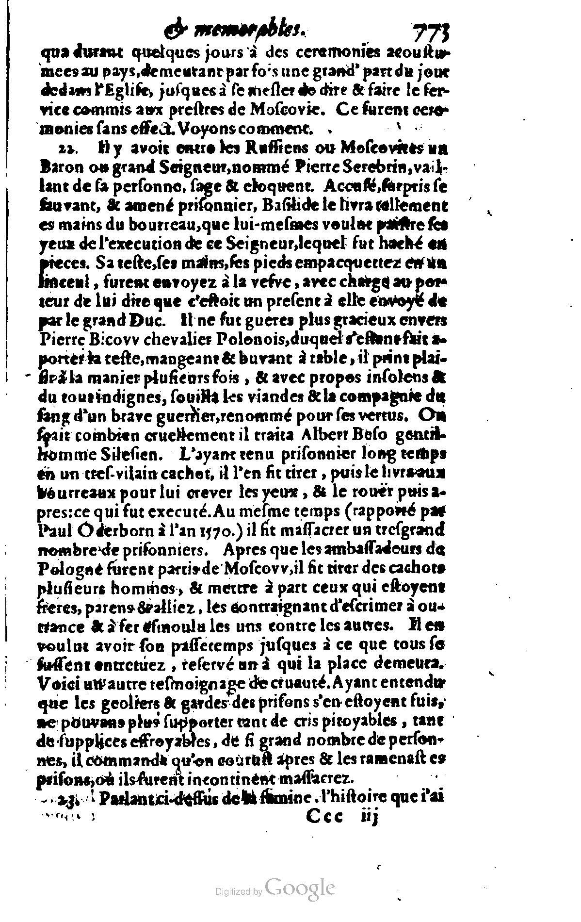 1628 - Jacques Crespin - Trésor d’histoires admirables et mémorables - BSB Munich