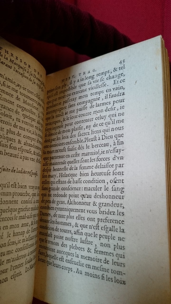 1581 - Pierre Le Voirier et Gervais Mallot - Trésor des histoires tragiques - BnF Richelieu 1581 - Pierre Le Voirier et Gervais Mallot - Trésor des histoires tragiques - BnF Richelieu