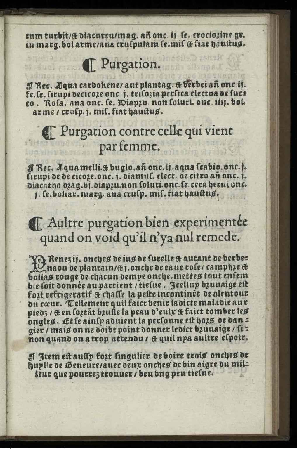 1544 - Josse Lambert - Trésor du remède préservatif et guérison de la peste - UGent