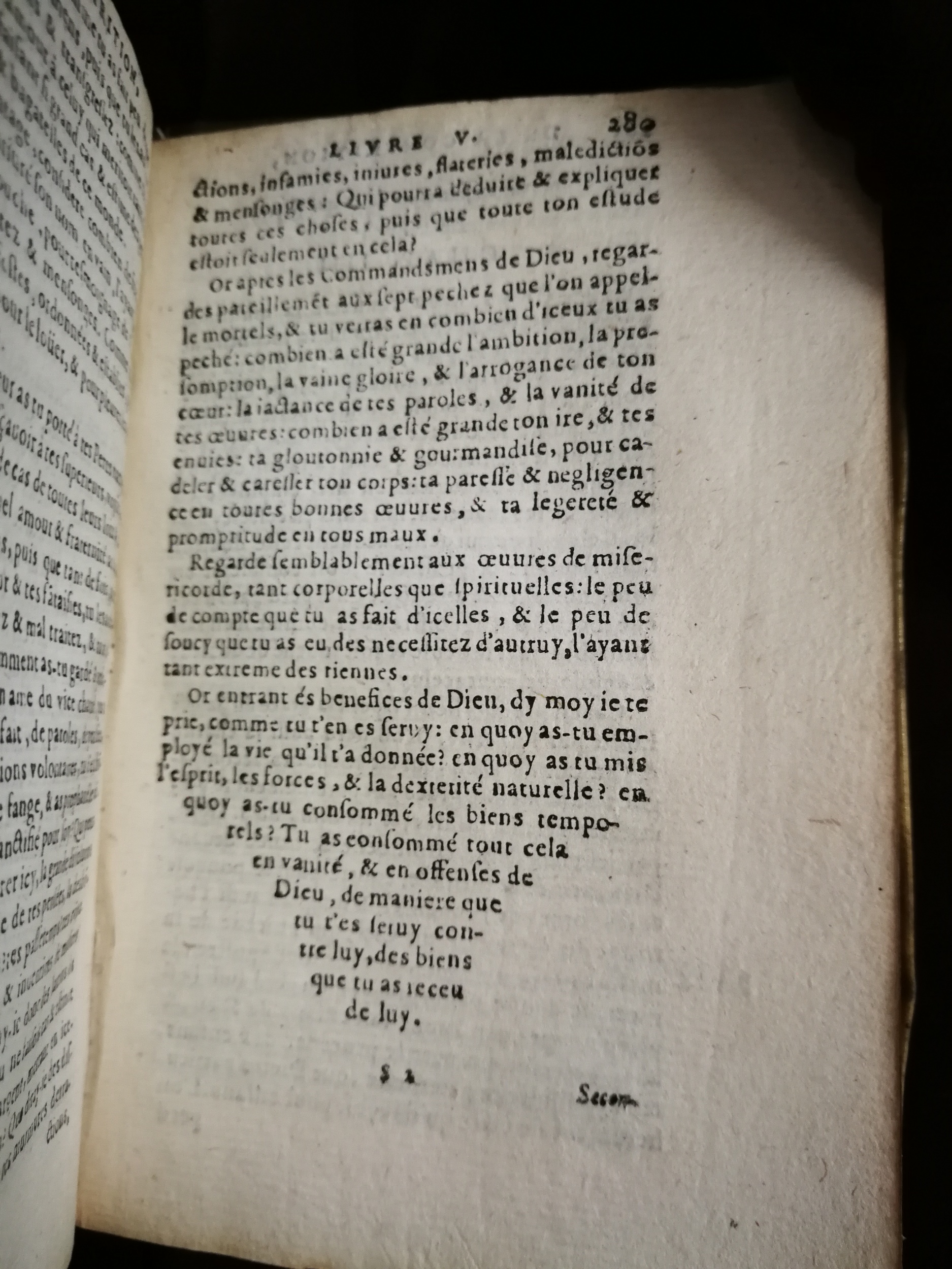 1596 - Balthazar Bellère - Trésor et abrégé de toutes les œuvres spirituelles du révérend Père F. Louis de Grenade - BU Lille
