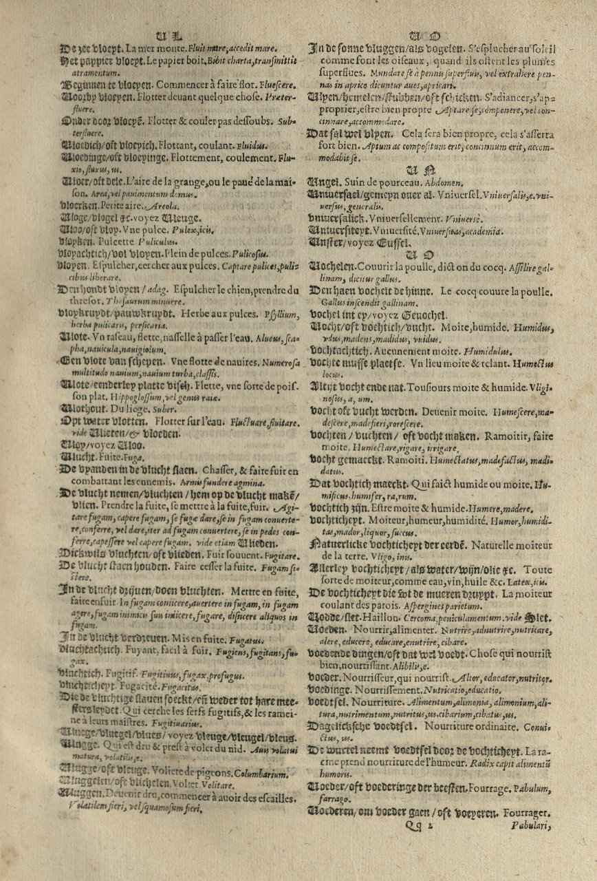 1573 - Christophe Plantin - Trésor du langage bas-allemand - Greifswald 1573 - Christophe Plantin - Trésor du langage bas-allemand - Greifswald