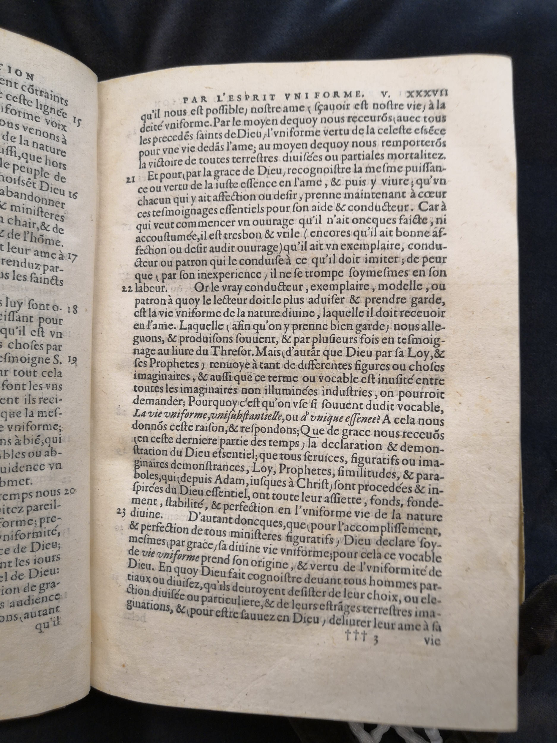 1581c. - Christophe Plantin - Le Livre des témoignages du Trésor caché au champ - Anvers Musée Plantin-Moretus