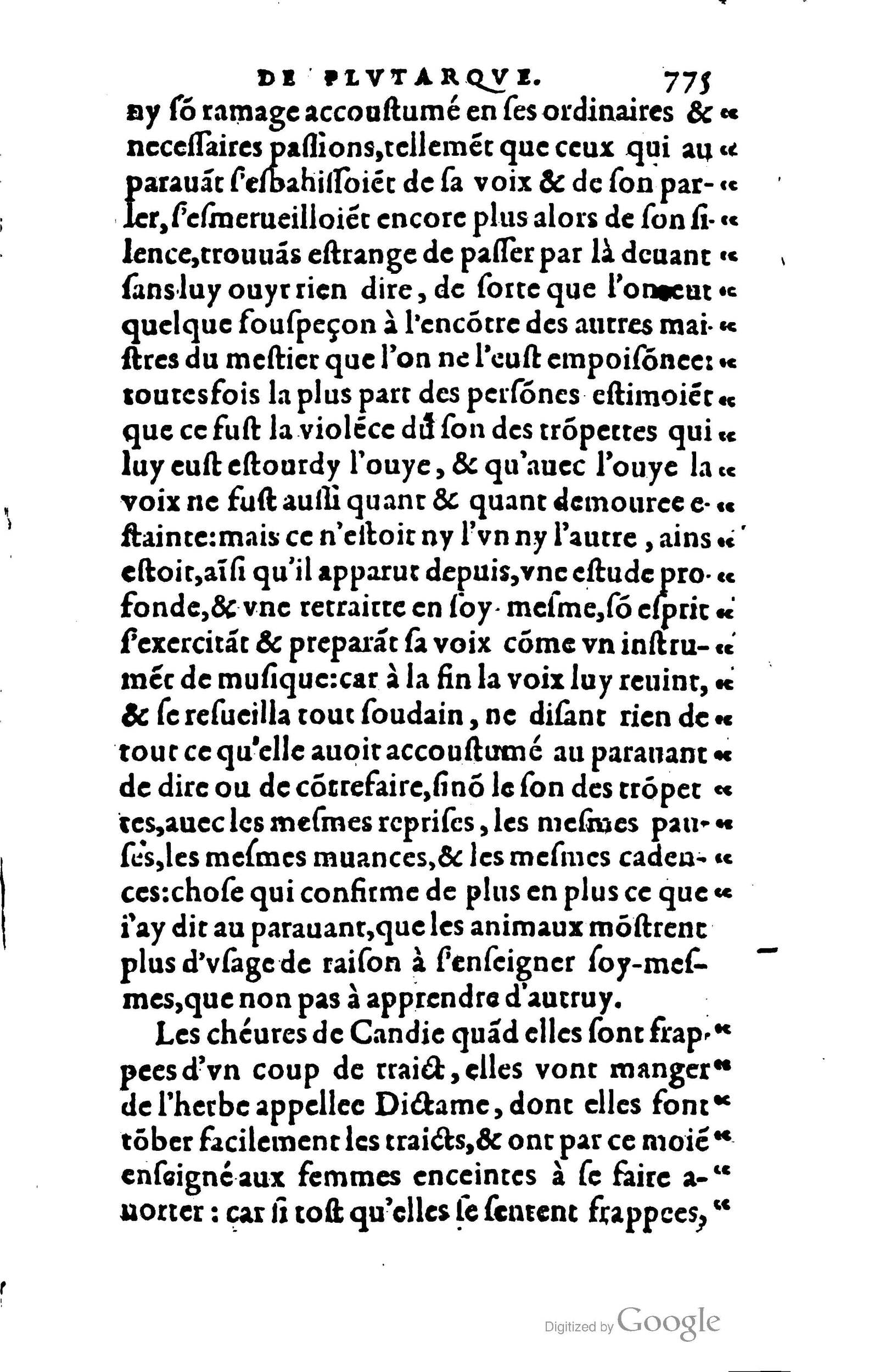 1578 - Jean Poupy - Trésor des morales de Plutarque - BSB Munich