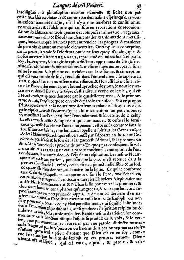 1613 - Matthieu Berjon - Trésor de l’histoire des langues de cet univers - BM Lyon