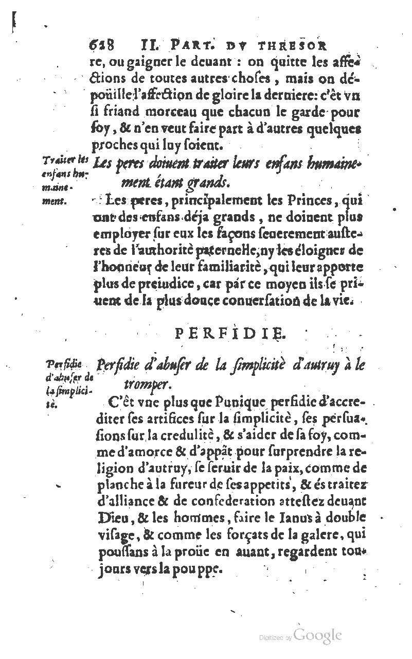 1610 - Louis Coste - Trésor de l’éloquence française (Seconde partie) - BM Lyon
