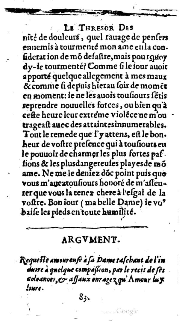 1624 - Nicolas Oudot - Trésor des lettres douces et amoureuses - BNC Florence