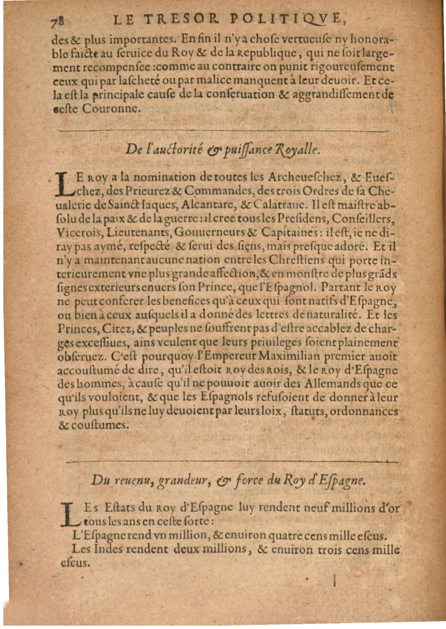 1608 - Pierre Chevalier - Trésor politique - BSB Munich
