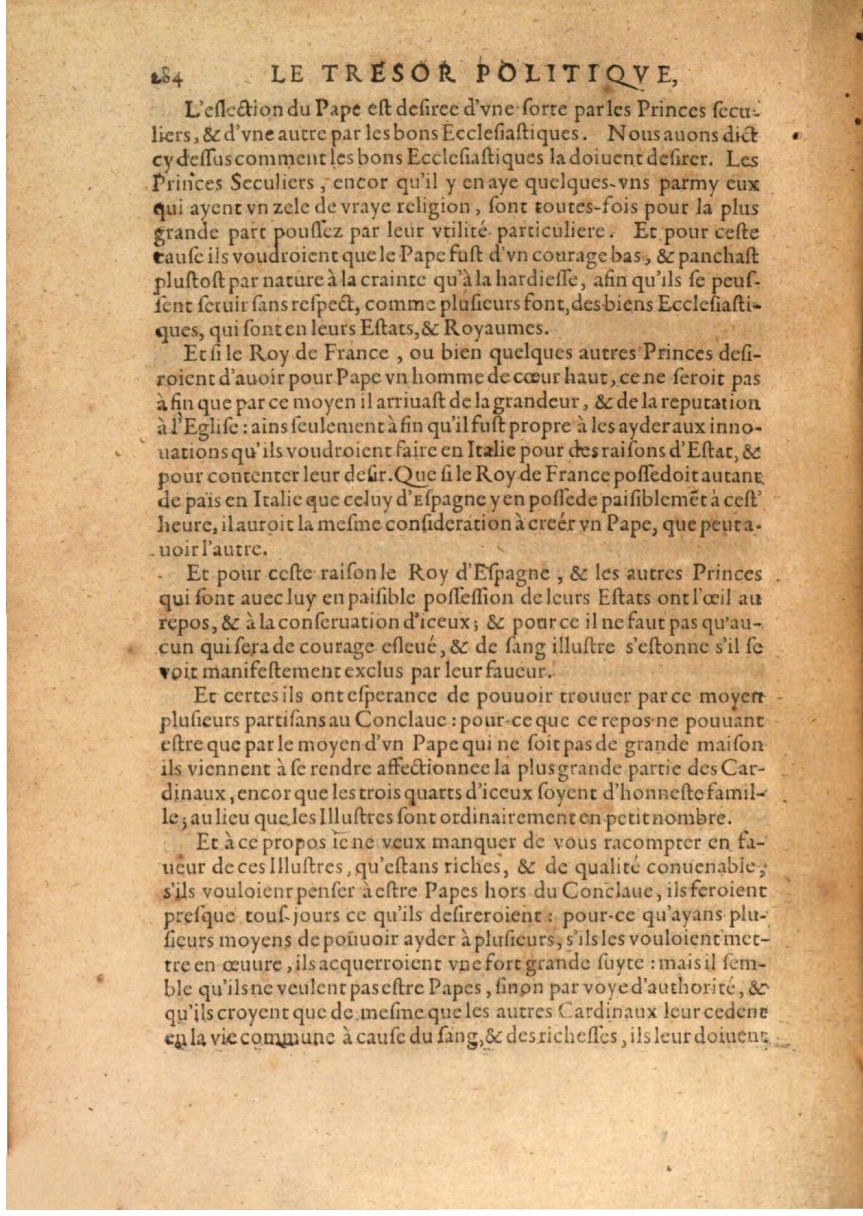 1608 - Nicolas Du Fossé - Trésor politique - BSB Munich