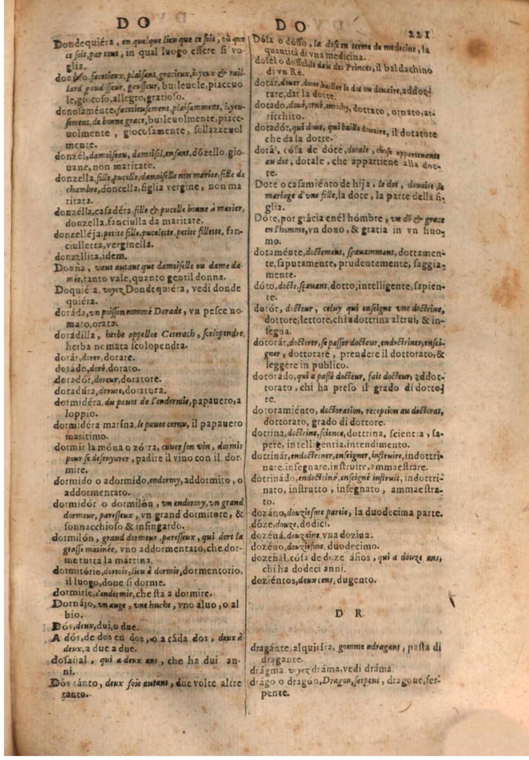 1637 - Jacques Crespin - Trésor des trois langues (Trois parties) - BSB Munich 1637 - Jacques Crespin - Trésor des trois langues (Trois parties) - BSB Munich